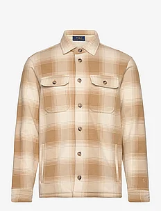 Plaid Fleece Shirt Jacket, Polo Ralph Lauren