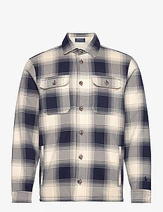 Plaid Fleece Shirt Jacket, Polo Ralph Lauren