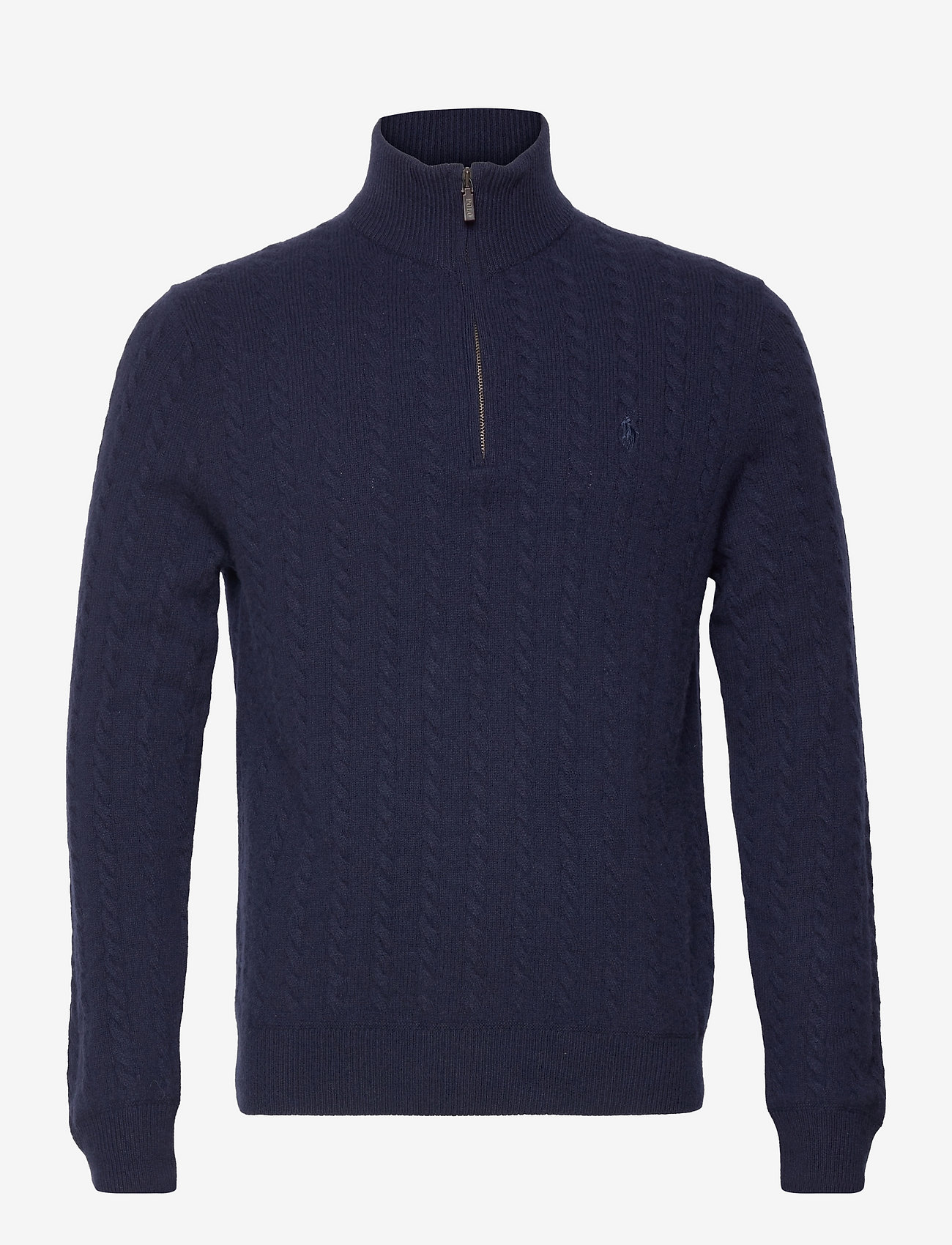 Polo Ralph Lauren - Cable-Knit Cotton-Wool Sweater - hunter navy - 0