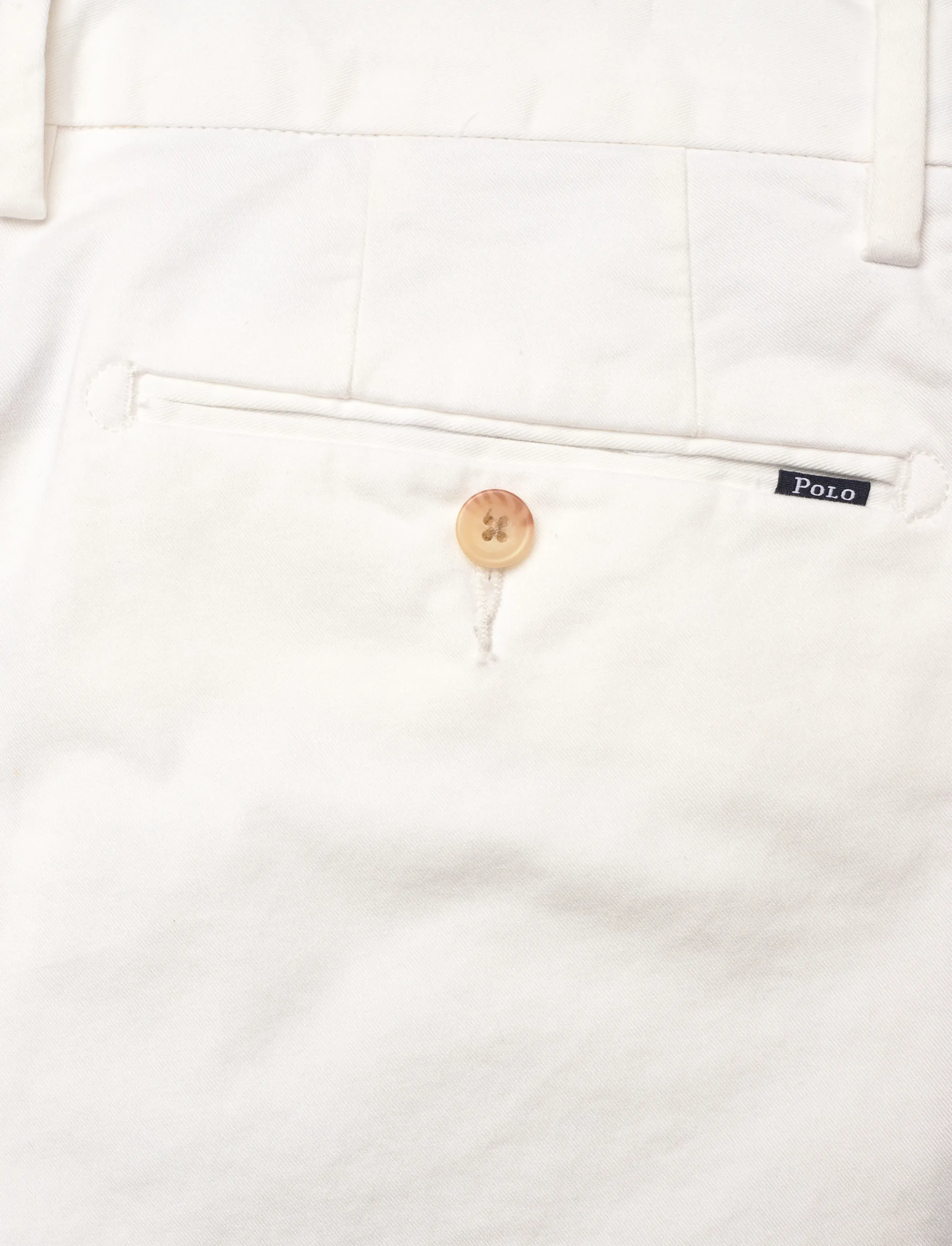 Polo Ralph Lauren - SLIM FIT HDN PANT - casual bukser - deckwash white - 4