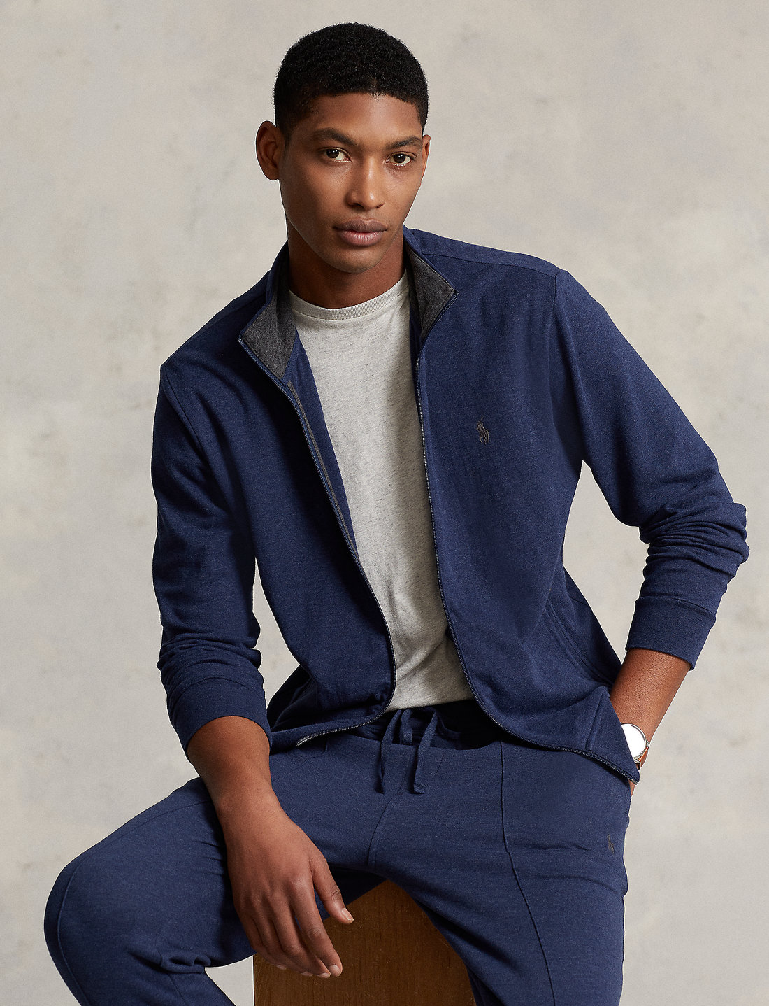 Polo Ralph Lauren Luxury Jersey Track Jacket Sweatshirts Boozt