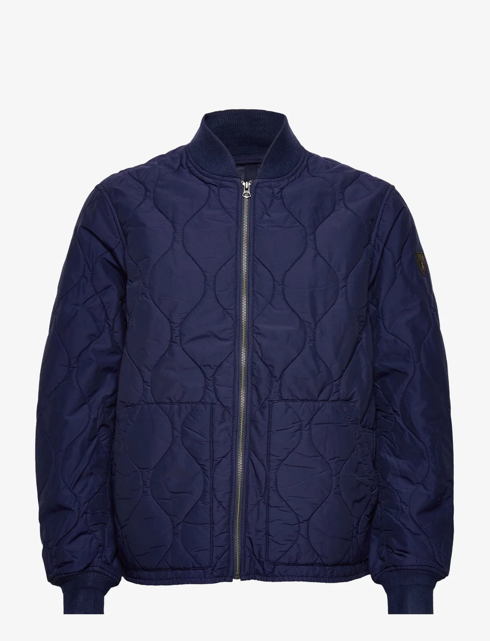 Ralph lauren online quilted baseball jacket