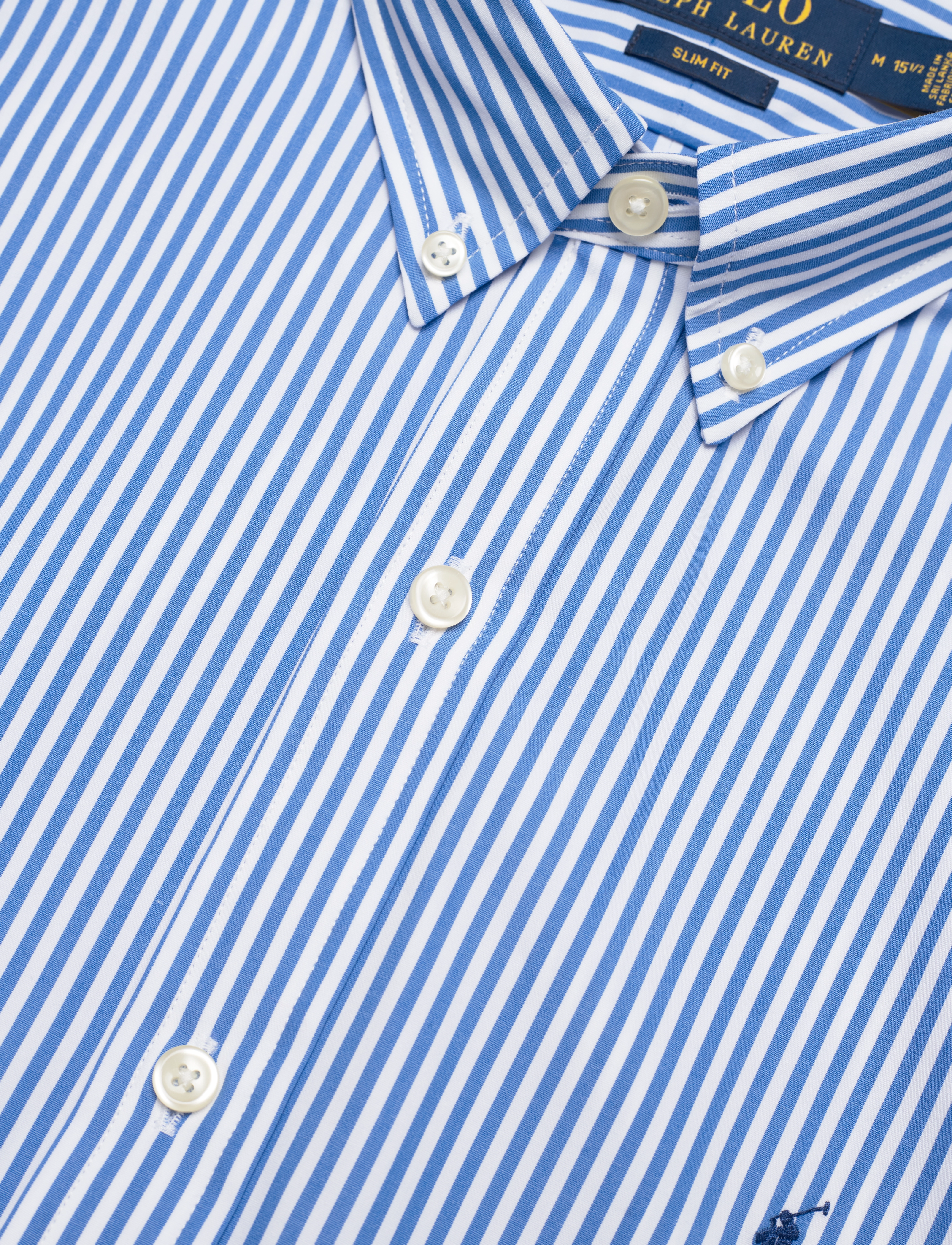 Polo Ralph Lauren - 60/1 CTN STR POPLIN-SLBDPPCS - 4655h light blue/ - 5