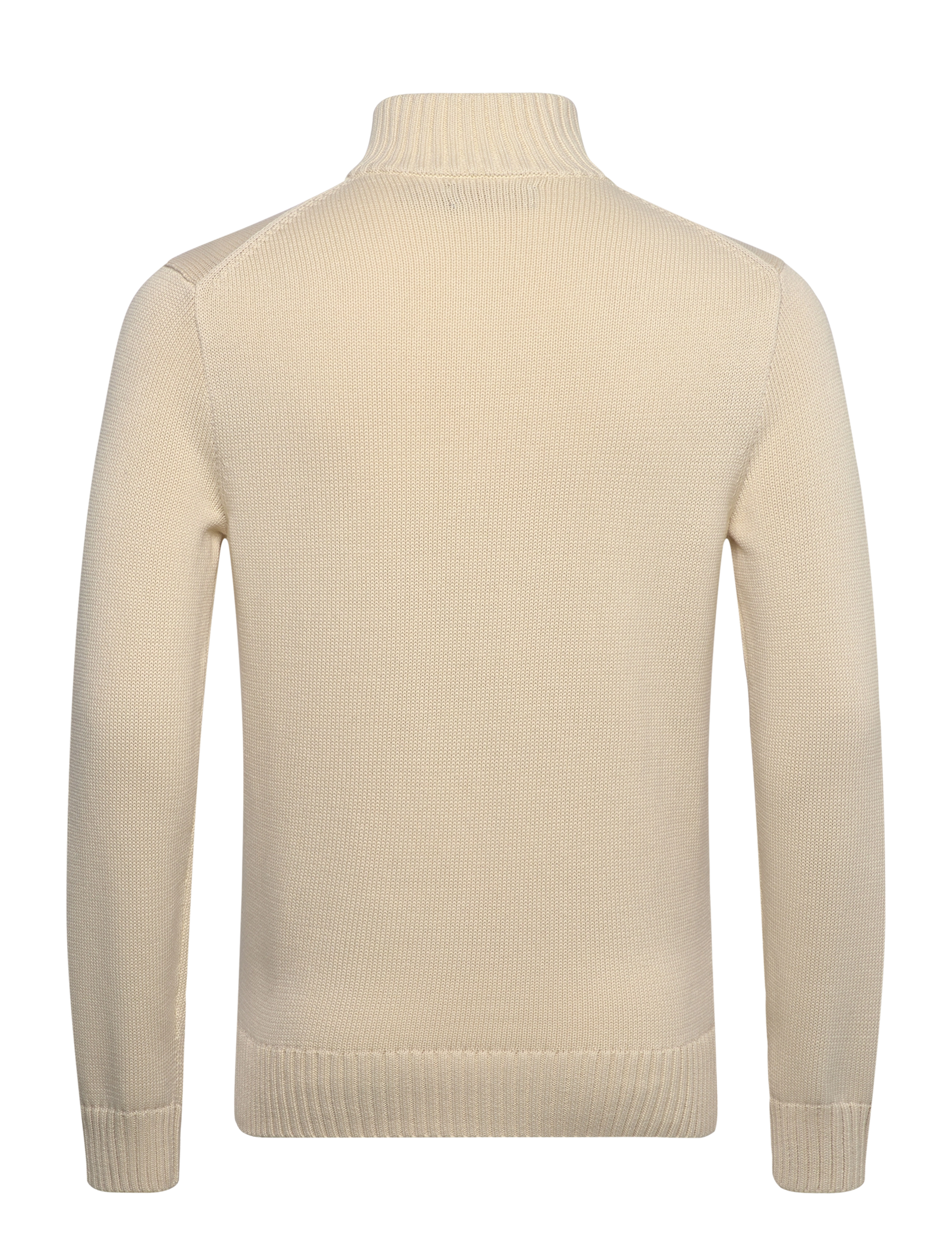 Polo Ralph Lauren - 21/2 COTTON-LSL-PLO - halfzip strik - andover cream - 1