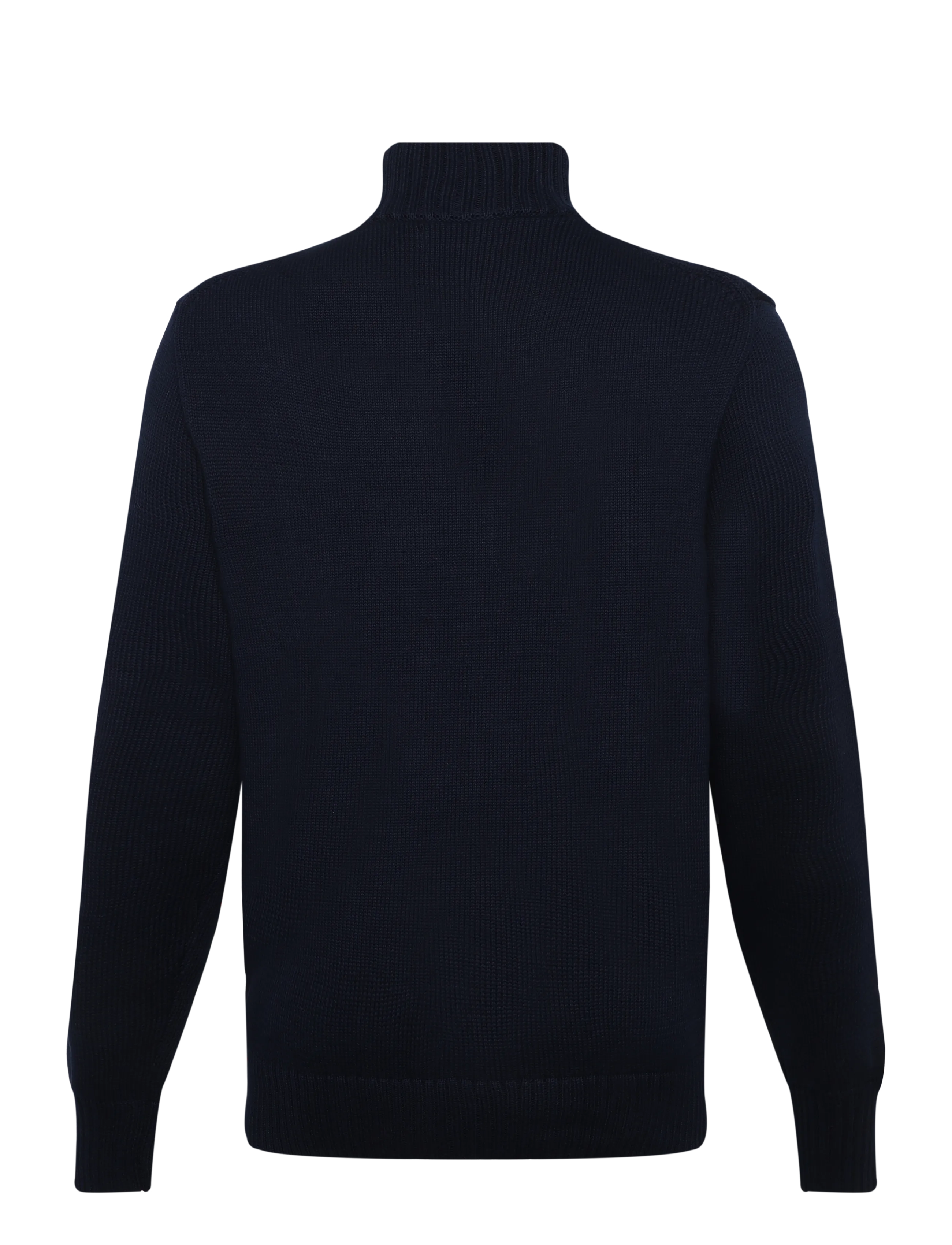 Polo Ralph Lauren - 21/2 COTTON-LSL-PLO - half zip jumpers - hunter navy w/ c8 - 2