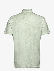 Polo Ralph Lauren - Classic Fit Cotton-Linen Polo Shirt - lühikeste varrukatega polod - faded mint - 1