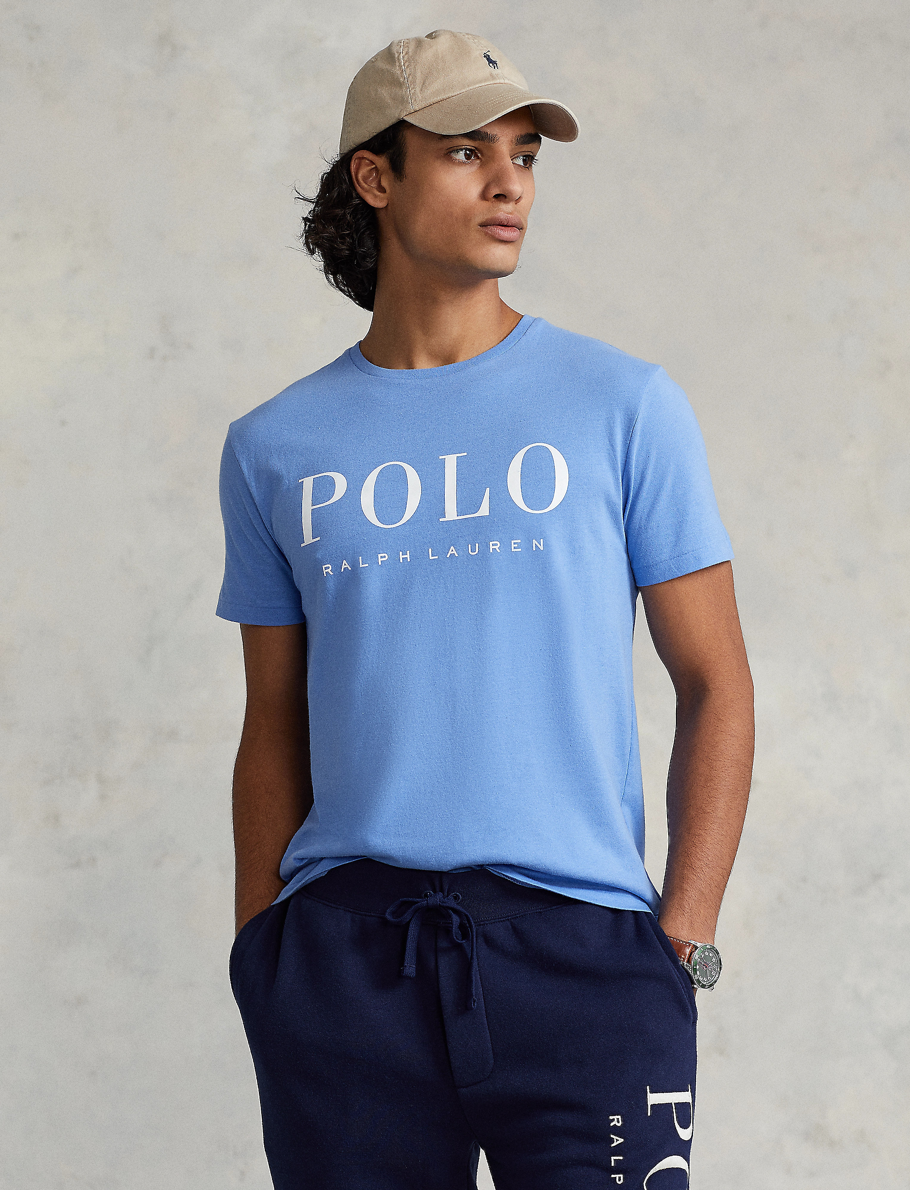 Polo Ralph Lauren - Custom Slim Fit Logo Jersey T-Shirt - harbor island blu - 2