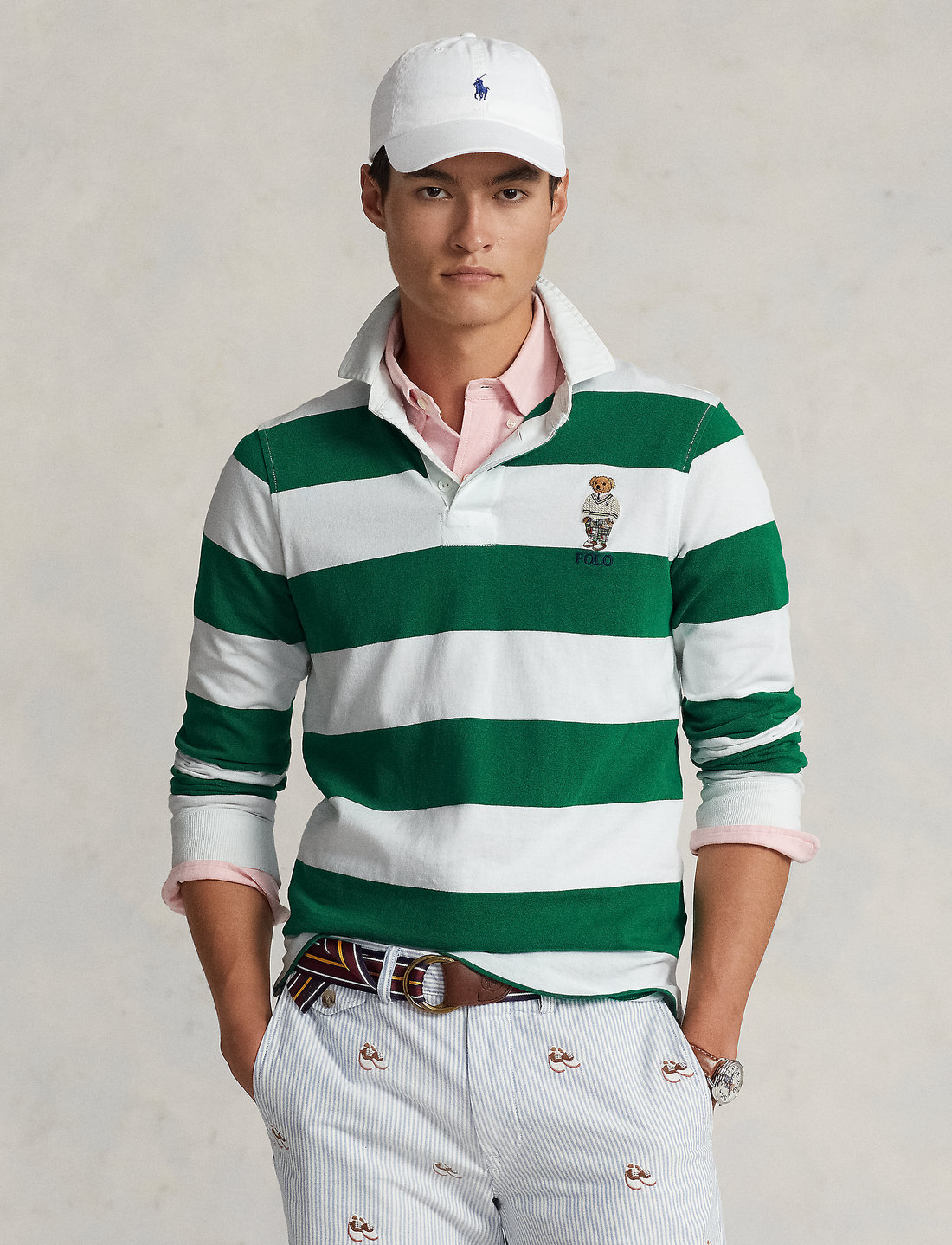 Ralph lauren custom fit rugby shirt Clearance