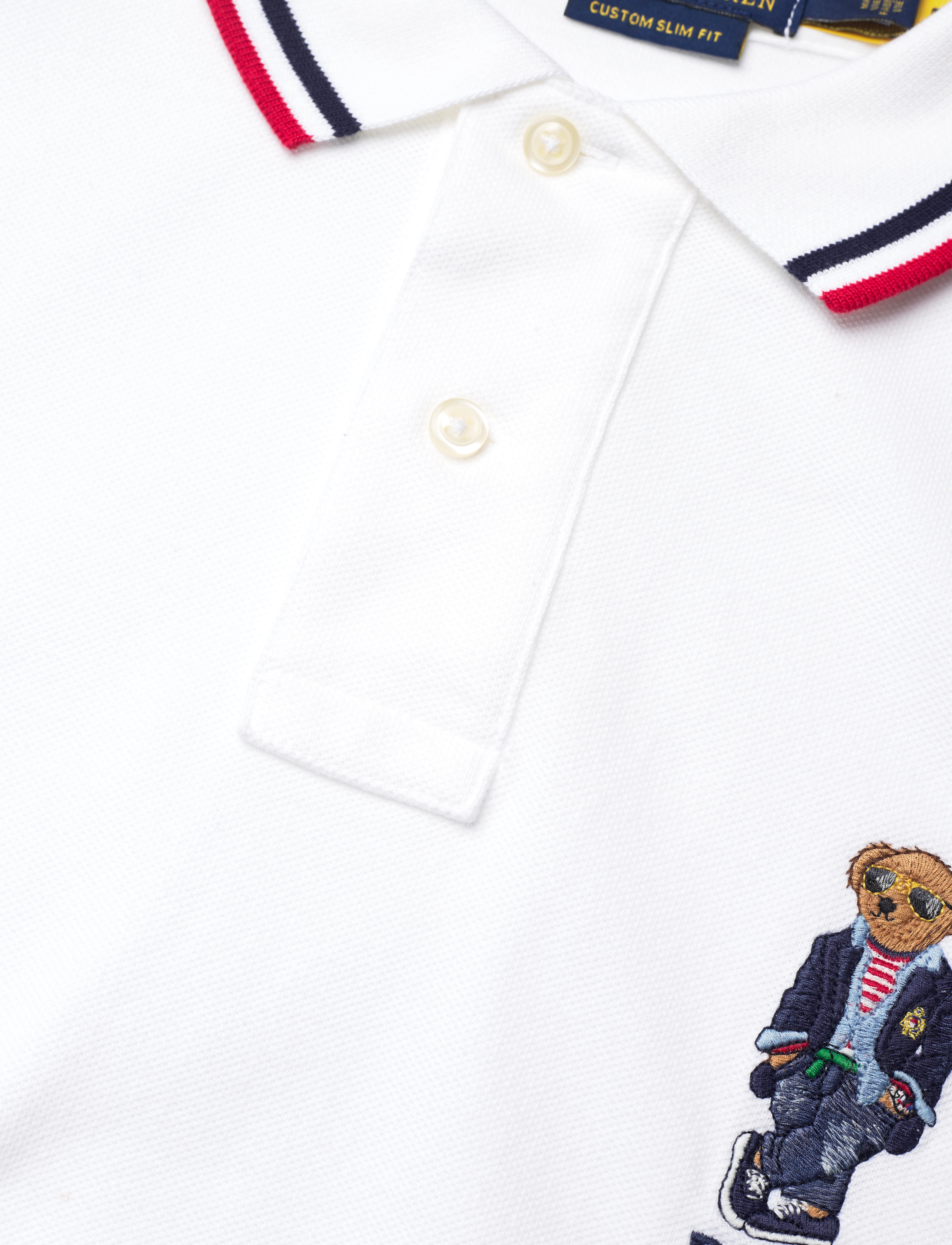 Polo Ralph Lauren - 20/1 MESH-SSL-PSH - pf 23 white regat - 3
