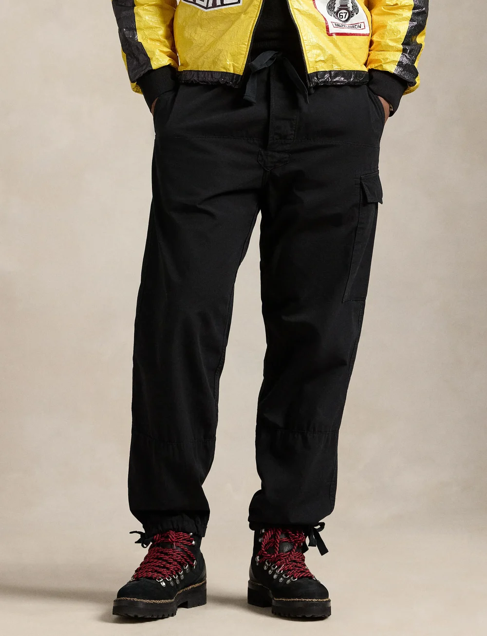 Polo Ralph Lauren - Beachcomber Relaxed Canvas Cargo Pant - cargohose - polo black - 0