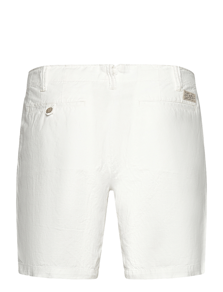 Polo Ralph Lauren - 8-Inch Straight Fit Linen-Cotton Short - white - 1