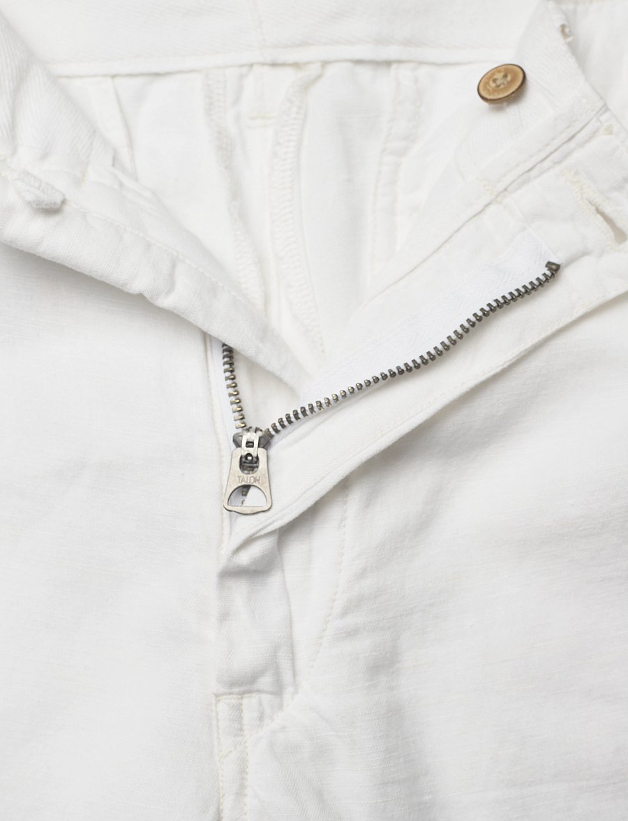 Polo Ralph Lauren - 8-Inch Straight Fit Linen-Cotton Short - white - 3