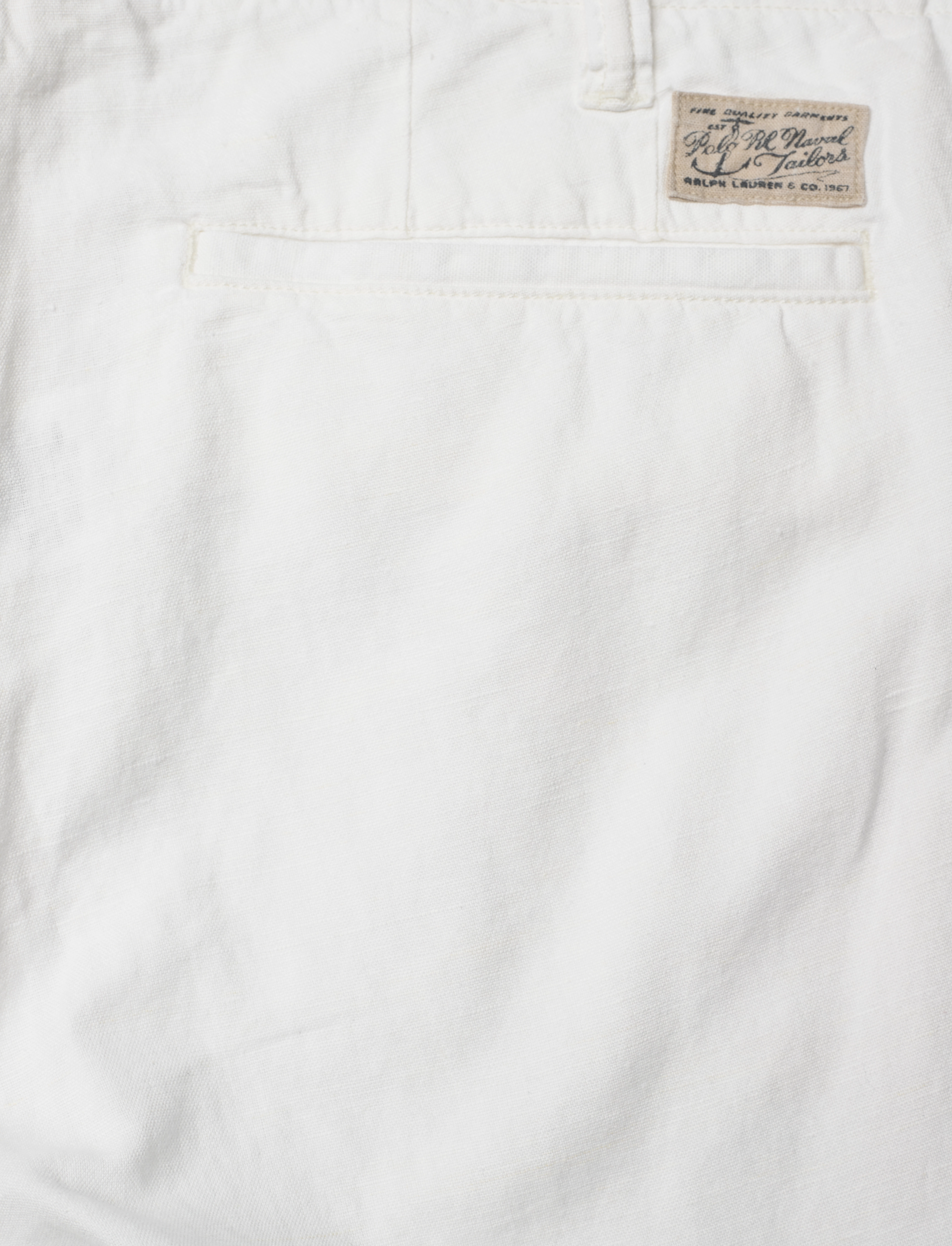 Polo Ralph Lauren - 8-Inch Straight Fit Linen-Cotton Short - white - 4