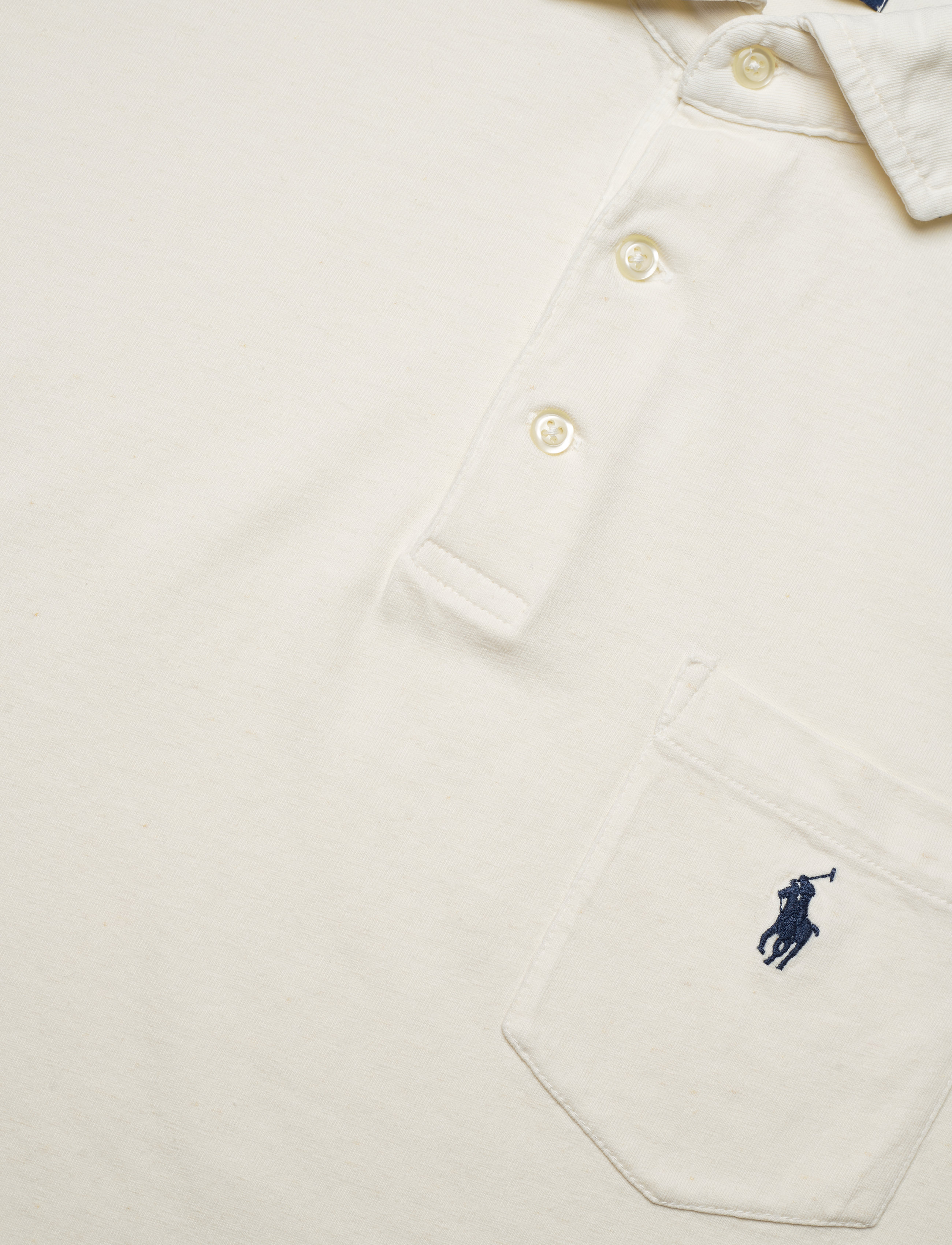 Polo Ralph Lauren - COTTON LINEN-SSL-PSH - antique cream - 2