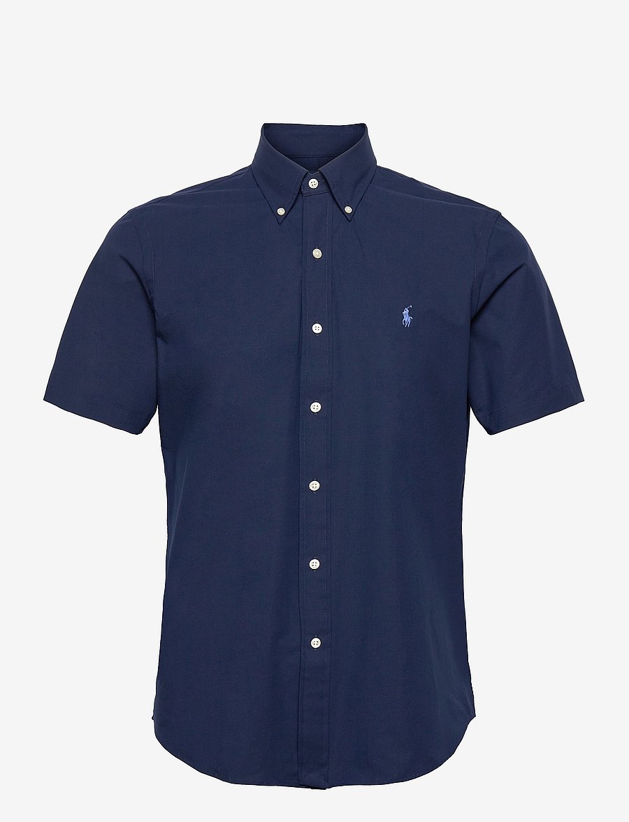 Polo Ralph Lauren - Custom Fit Stretch Poplin Shirt - newport navy - 0