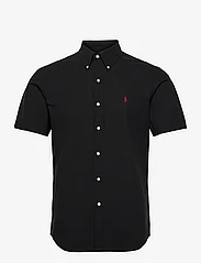 Polo Ralph Lauren - Custom Fit Stretch Poplin Shirt - kortärmade skjortor - polo black - 1