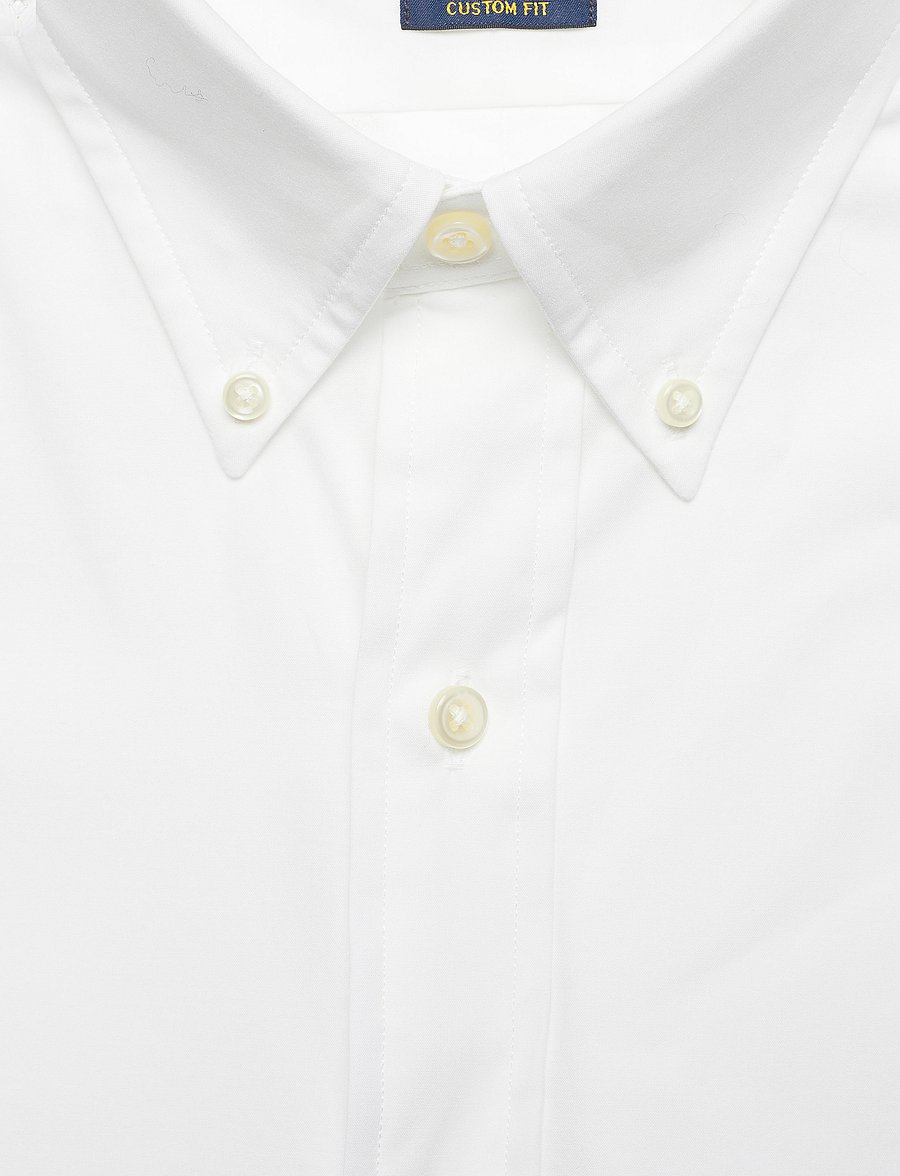 Polo Ralph Lauren - Custom Fit Stretch Poplin Shirt - white - 3