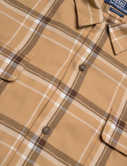 Polo Ralph Lauren - Classic Fit Plaid Performance Camp Shirt - vīriešiem - 5707 khaki/brown - 3