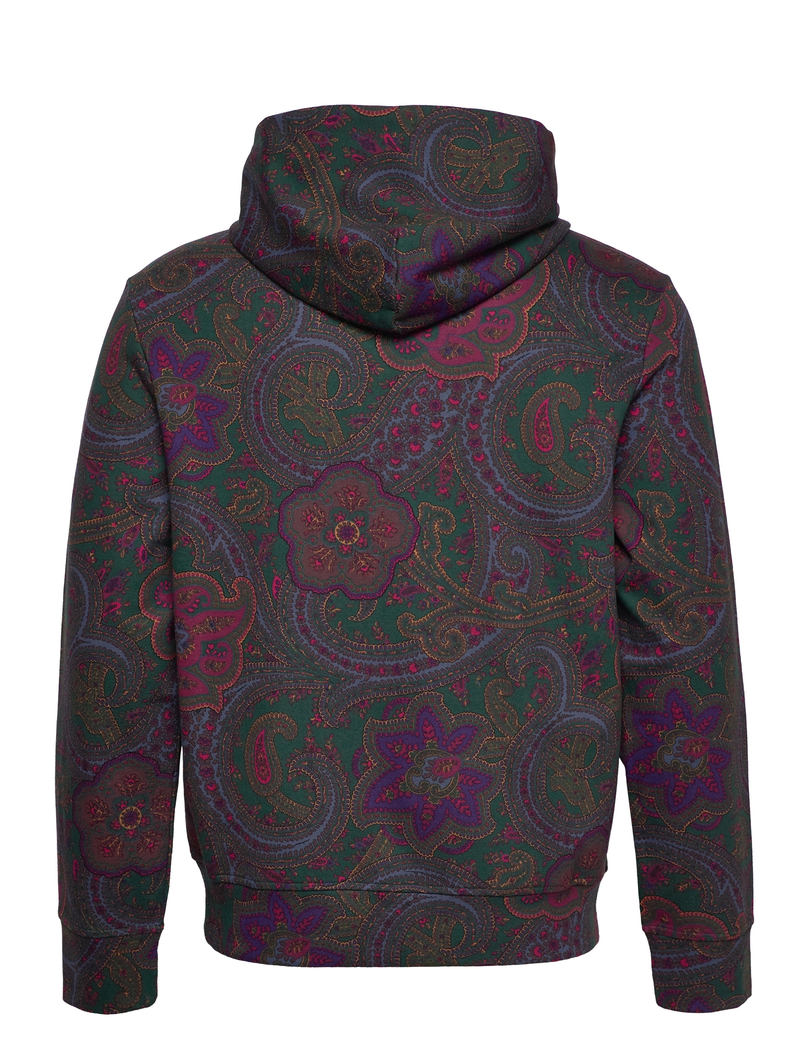 Polo Ralph Lauren - Paisley-Print Double-Knit Hoodie - paisley print - 1