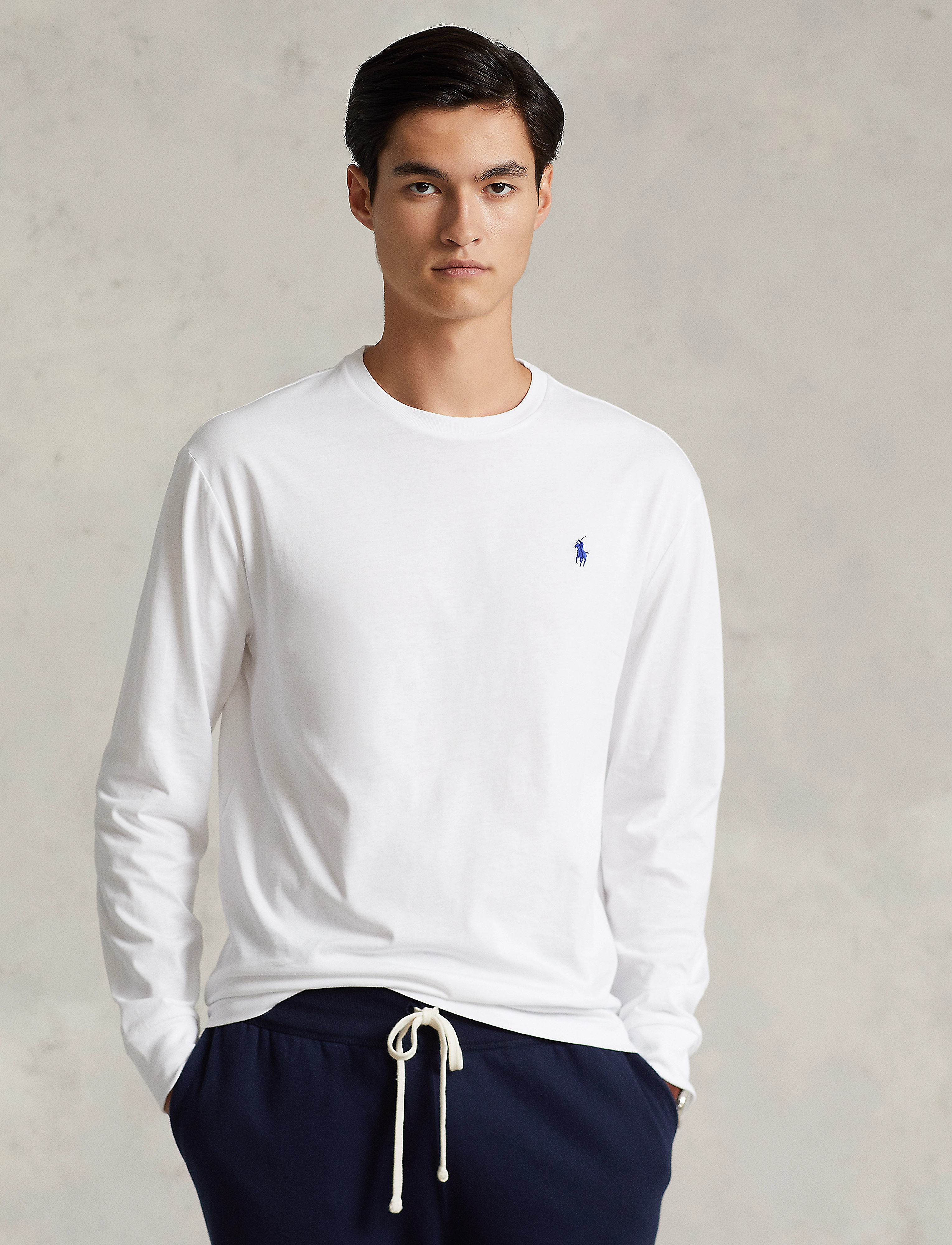 Polo Ralph Lauren - Custom Slim Fit Big Pony Jersey T-Shirt - white - 2