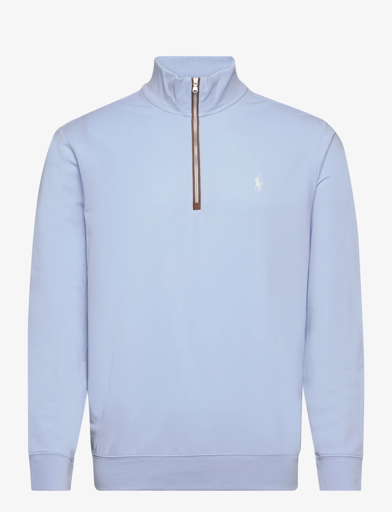 Polo Ralph Lauren - Classic Water-Repellent Terry Sweatshirt - basic adījumi - office blue - 0