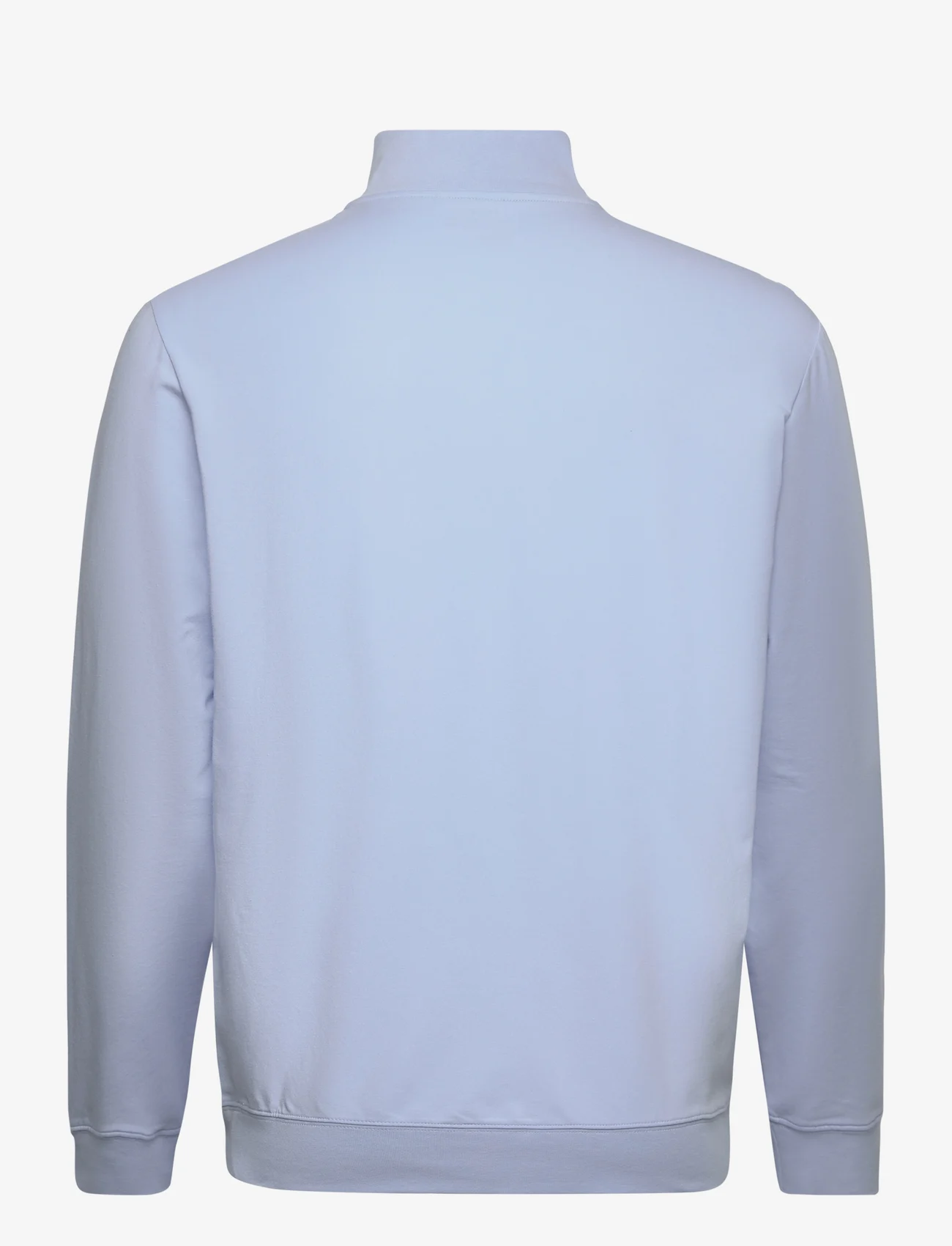 Polo Ralph Lauren - Classic Water-Repellent Terry Sweatshirt - megzti laisvalaikio drabužiai - office blue - 1