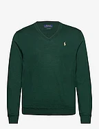 Performance V-Neck Sweater - MOSS AGATE
