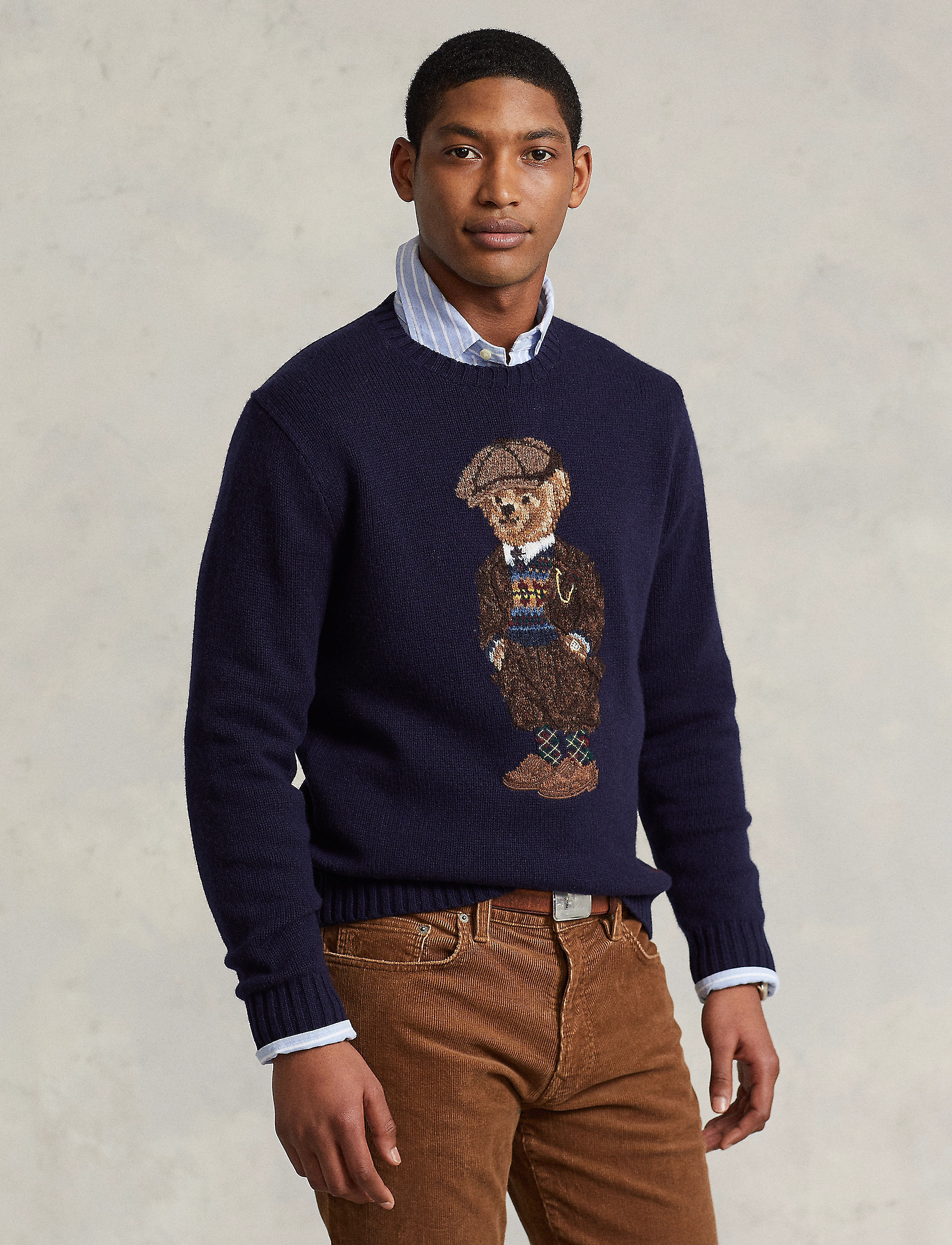 Polo Ralph Lauren - Polo Bear Wool Sweater - bear navy - 2