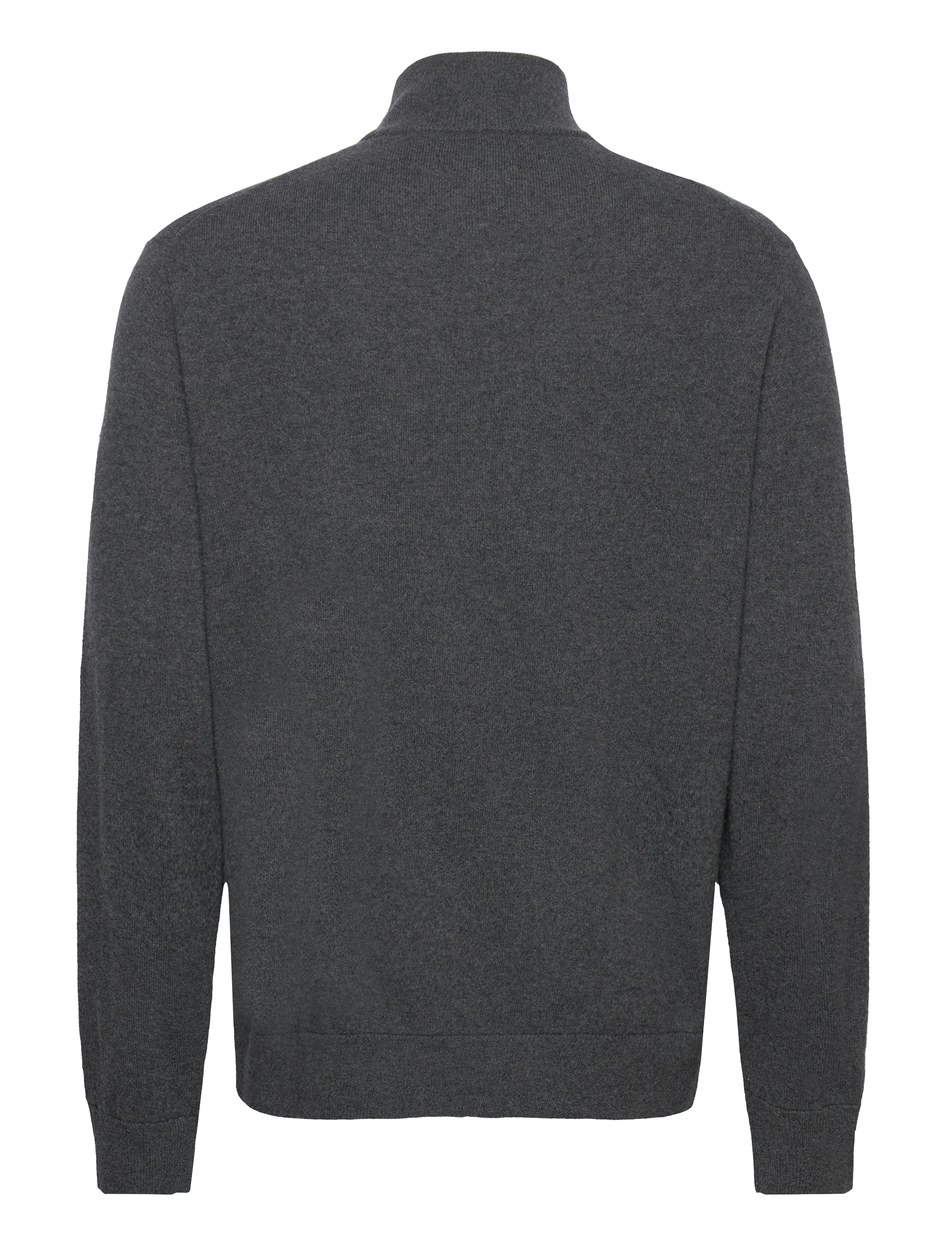 Polo Ralph Lauren - 2/27 MERINO RWS-LS FZ PP - dark charcoal hea - 1