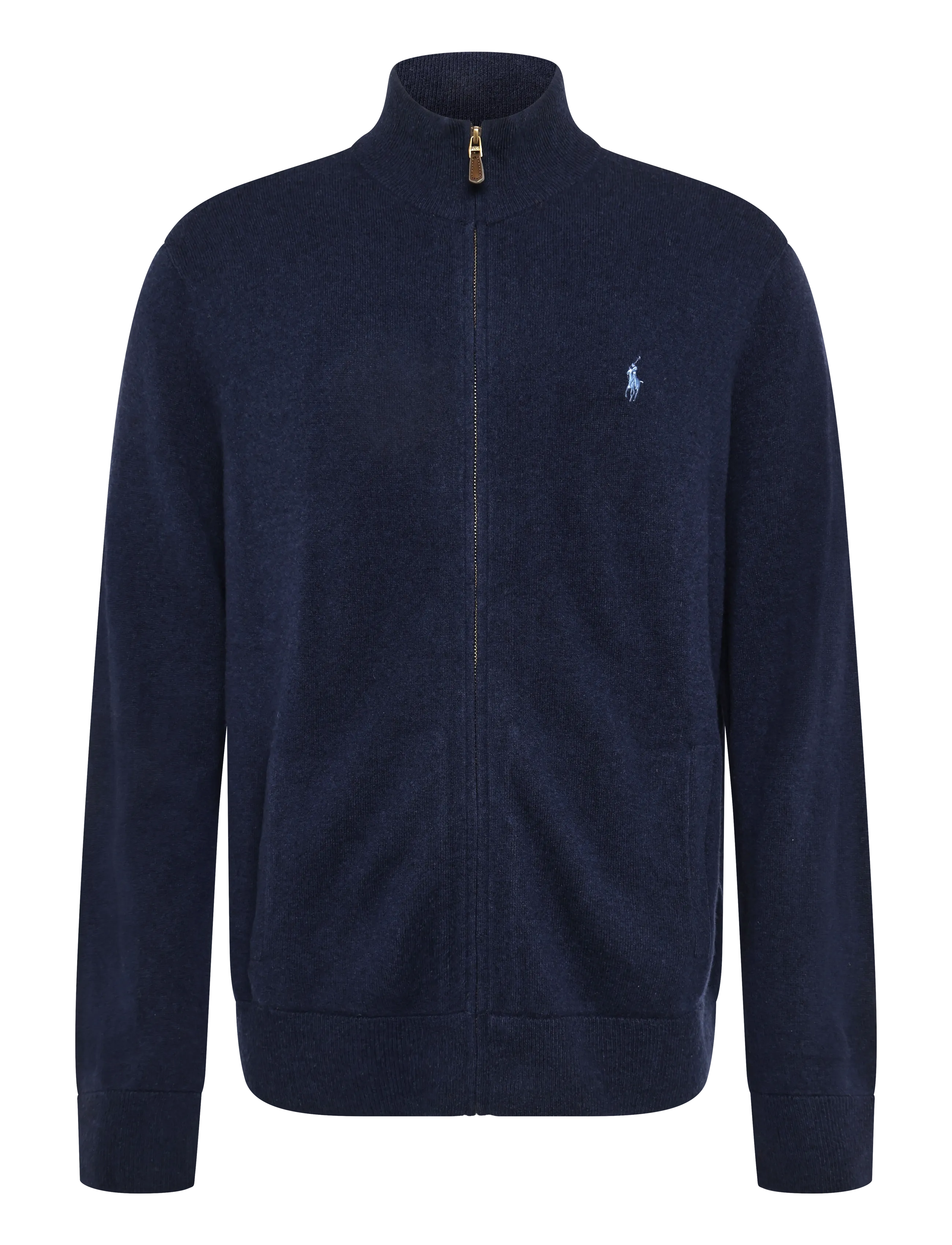 Polo Ralph Lauren 2/27 MERINO RWS-LS FZ PP - Inspiration - HUNTER NAVY / navy