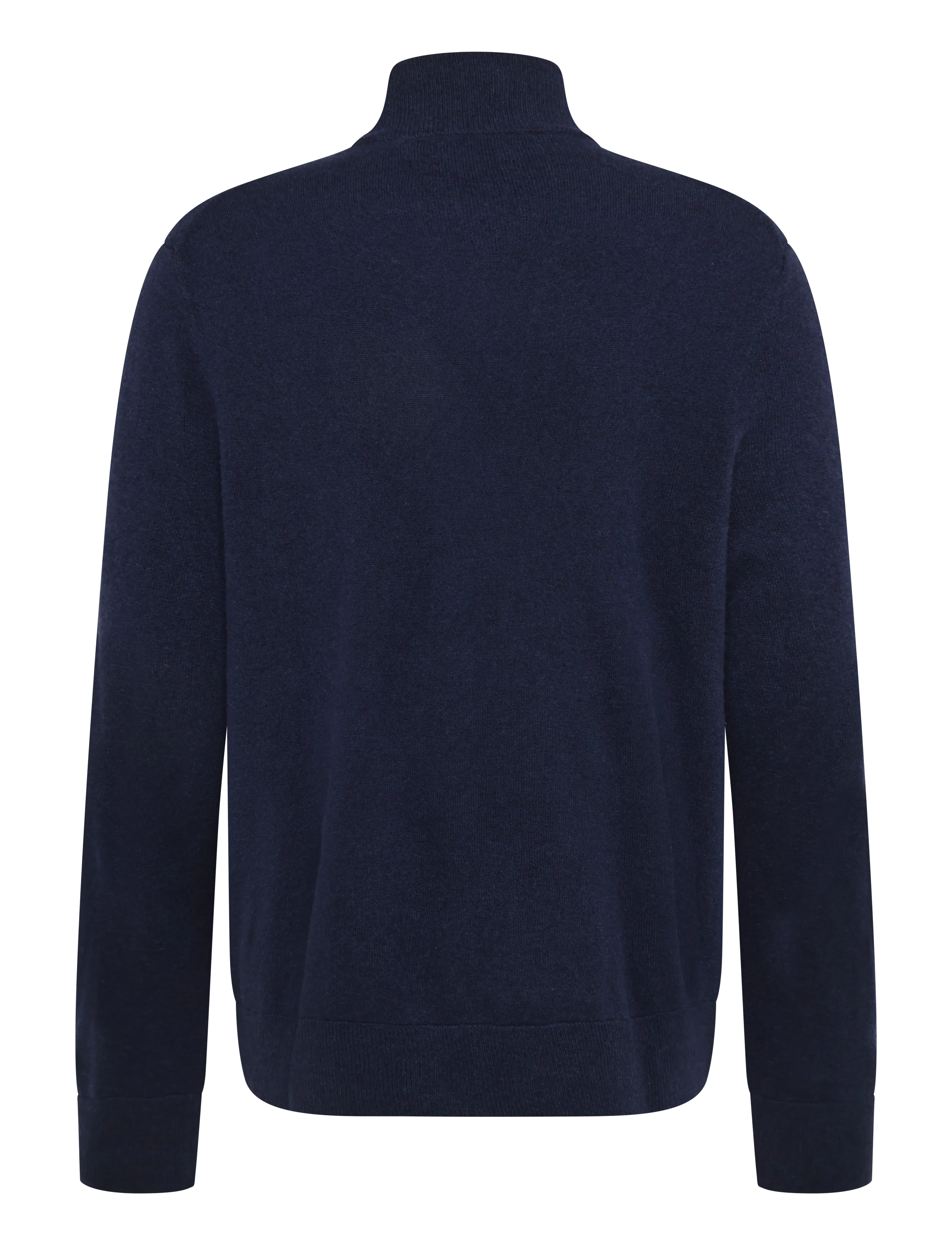 Polo Ralph Lauren - 2/27 MERINO RWS-LS FZ PP - half zip - hunter navy - 1