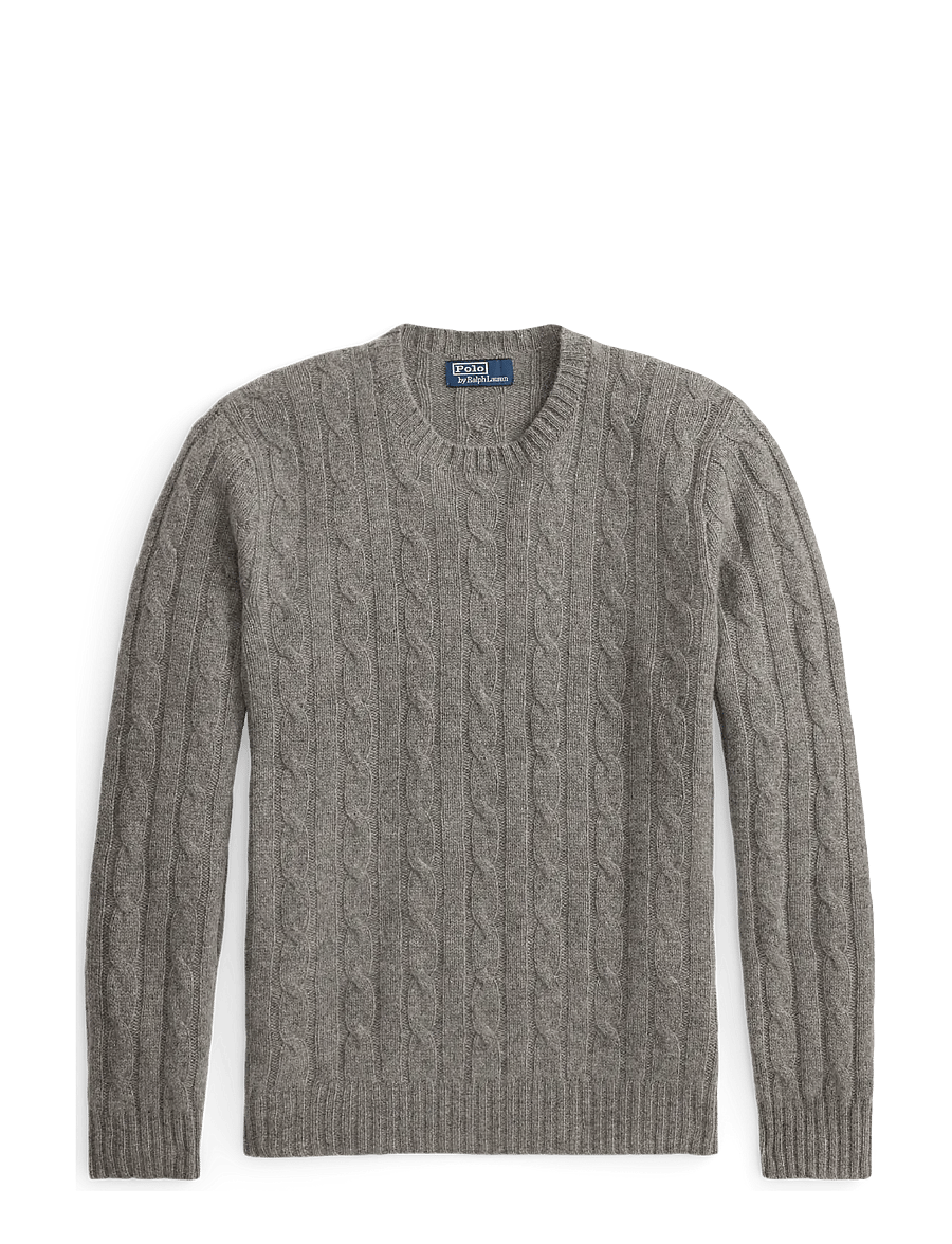 Polo Ralph Lauren - 2/12 CASHMERE SFA-LSL-SWT - rundhals - fawn grey heather - 1