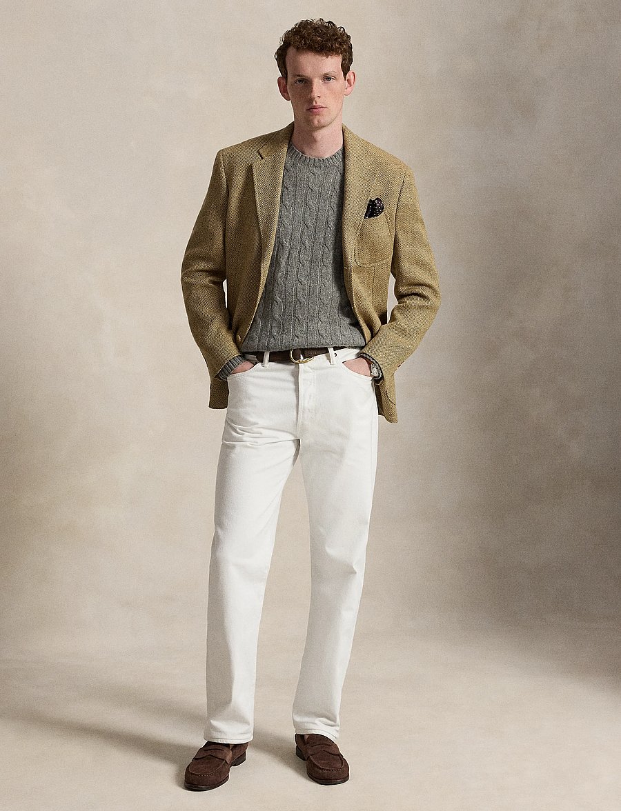 Polo Ralph Lauren - 2/12 CASHMERE SFA-LSL-SWT - rundhals - fawn grey heather - 3