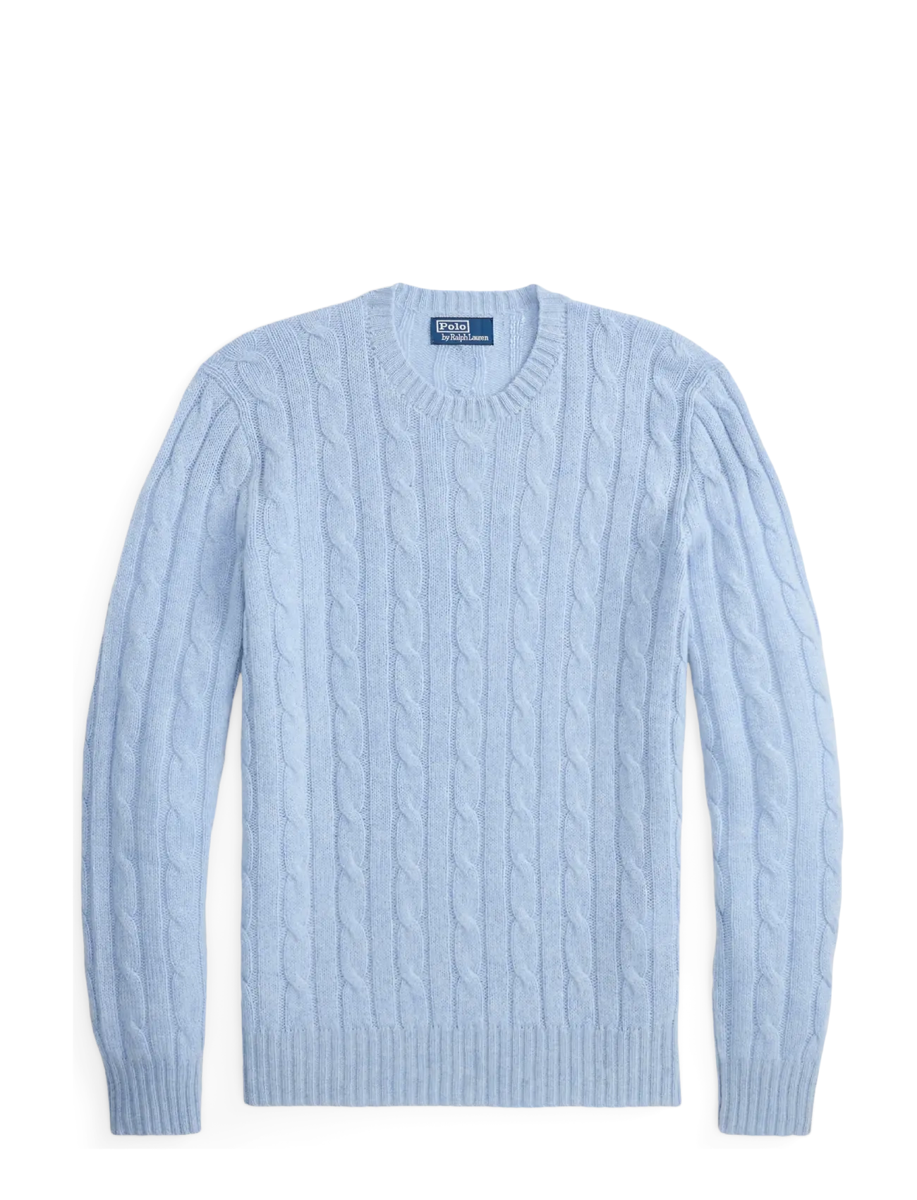 Polo Ralph Lauren The Iconic Cable-Knit Cashmere Sweater, S, Knitwear, Blau - Round Necks, Männerswear
