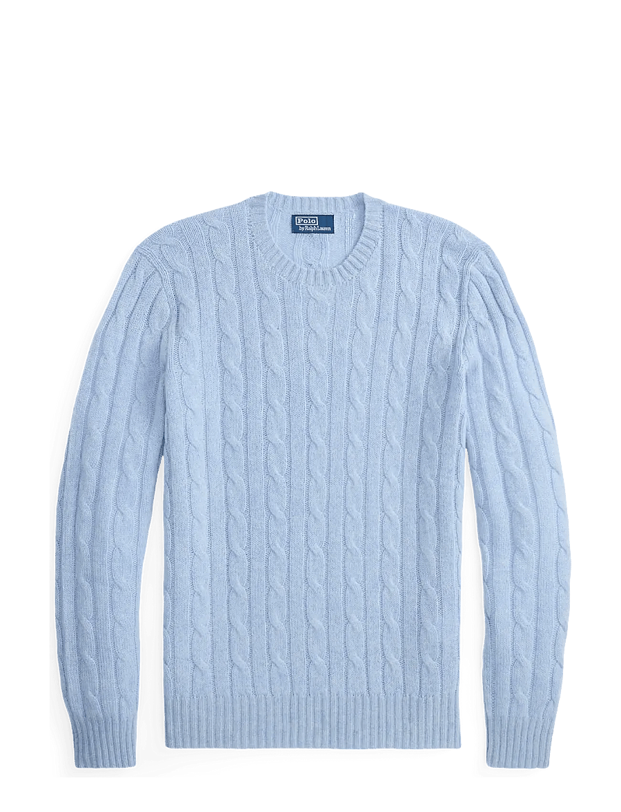 Polo Ralph Lauren - The Iconic Cable-Knit Cashmere Sweater - kasjmier - light adventurine - 0