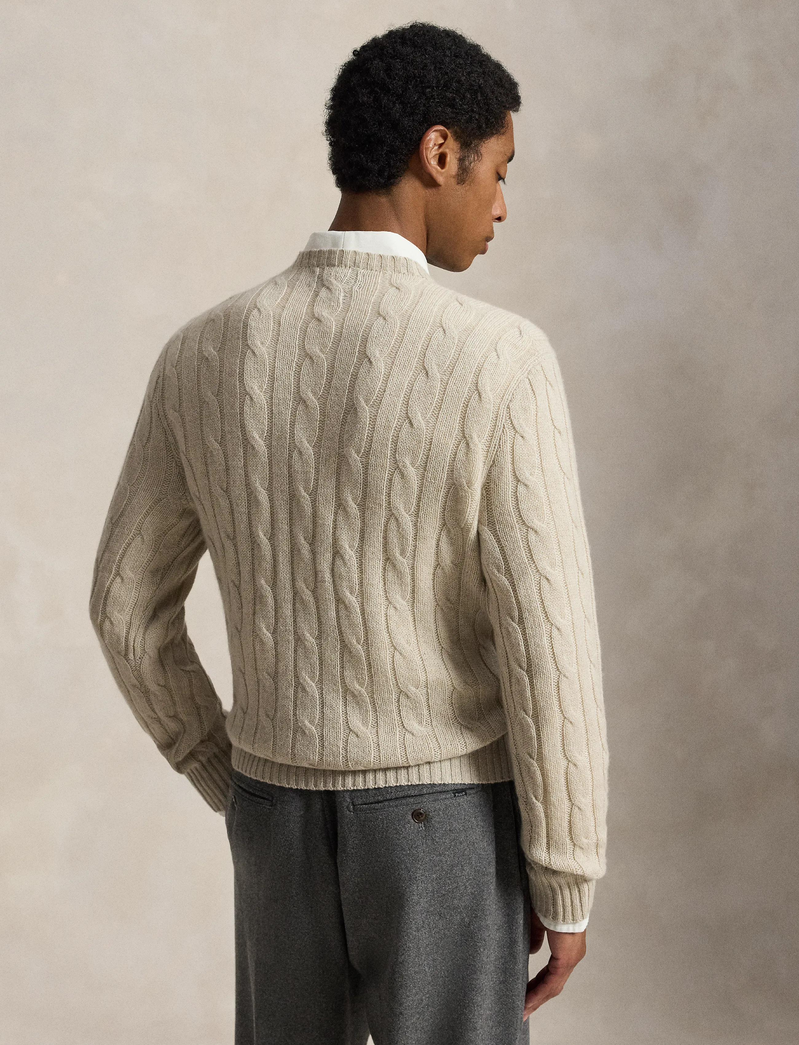 Polo Ralph Lauren - 2/12 CASHMERE SFA-LSL-SWT - cashmere - light walnut brow - 2