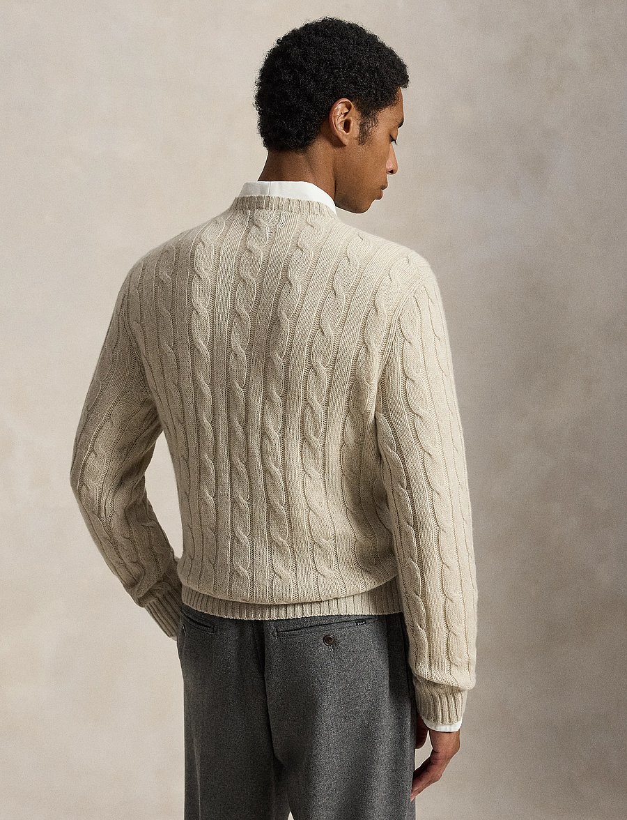 Polo Ralph Lauren - 2/12 CASHMERE SFA-LSL-SWT - cashmere - light walnut brow - 2