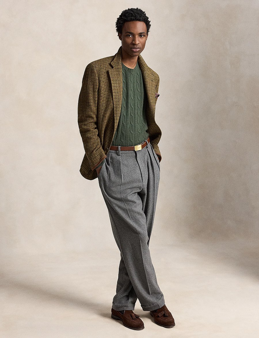 Polo Ralph Lauren - The Iconic Cable-Knit Cashmere Sweater - kashmir - lodgepole pine he - 3