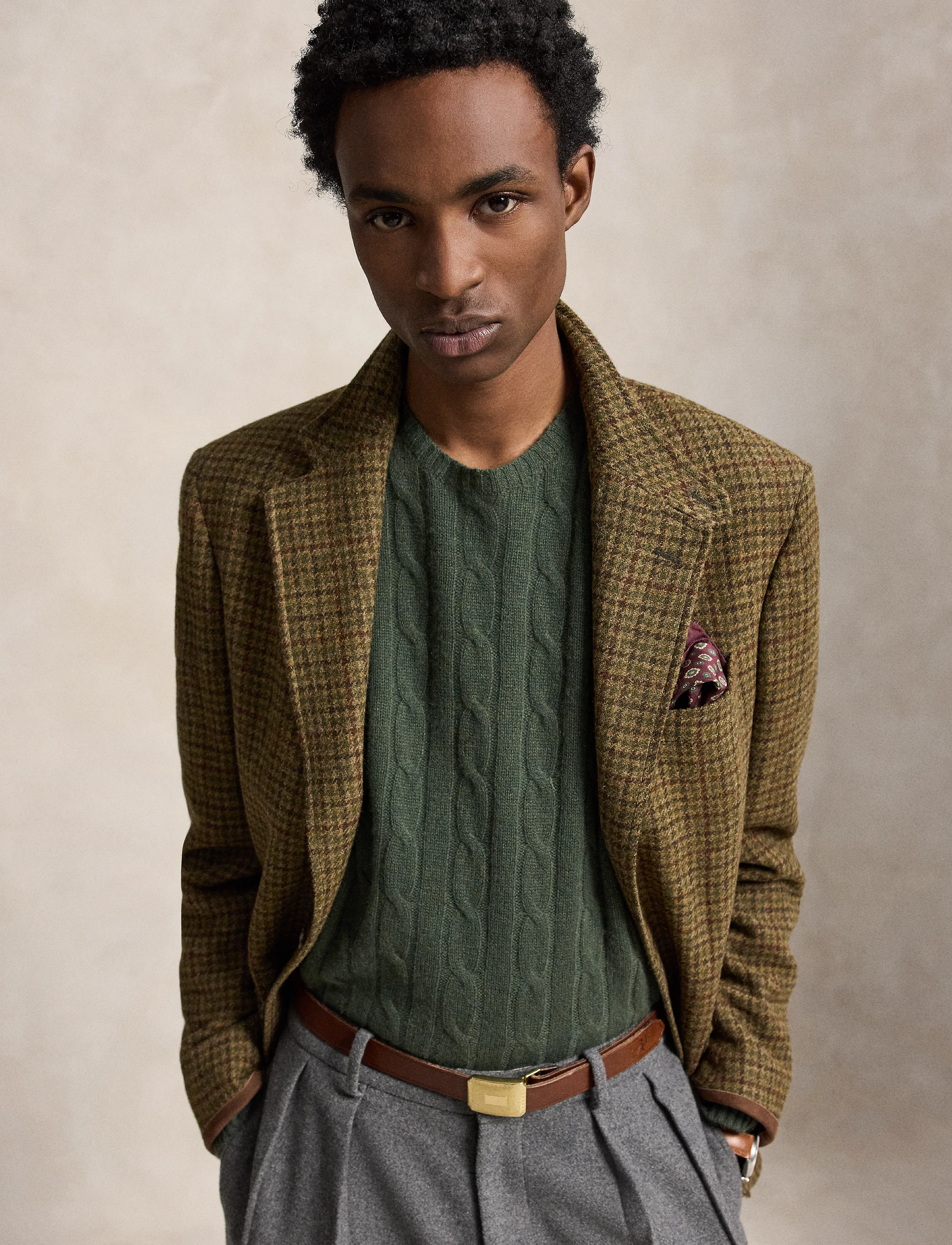 Polo Ralph Lauren - The Iconic Cable-Knit Cashmere Sweater - kashmir - lodgepole pine he - 4