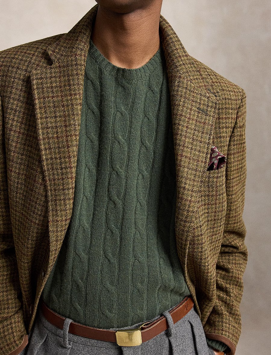 Polo Ralph Lauren - 2/12 CASHMERE SFA-LSL-SWT - rundhalsad - lodgepole pine he - 5