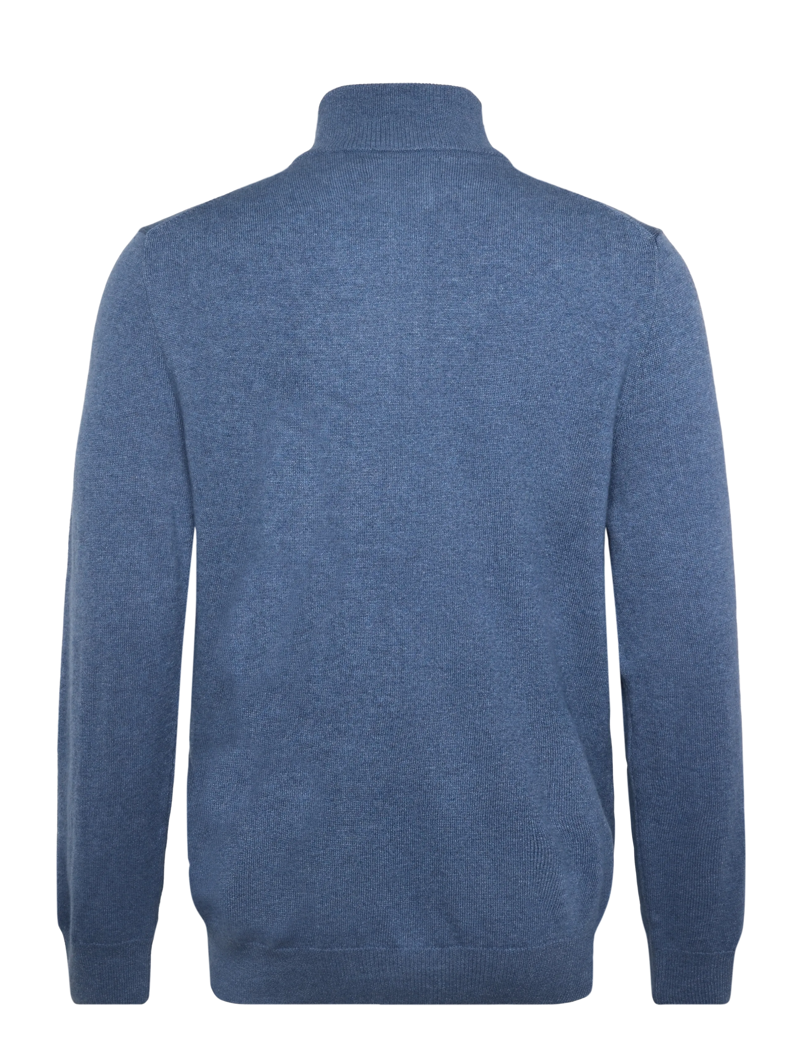 Polo Ralph Lauren - Wool Quarter-Zip Sweater - half zip jumpers - blue borage heath - 2