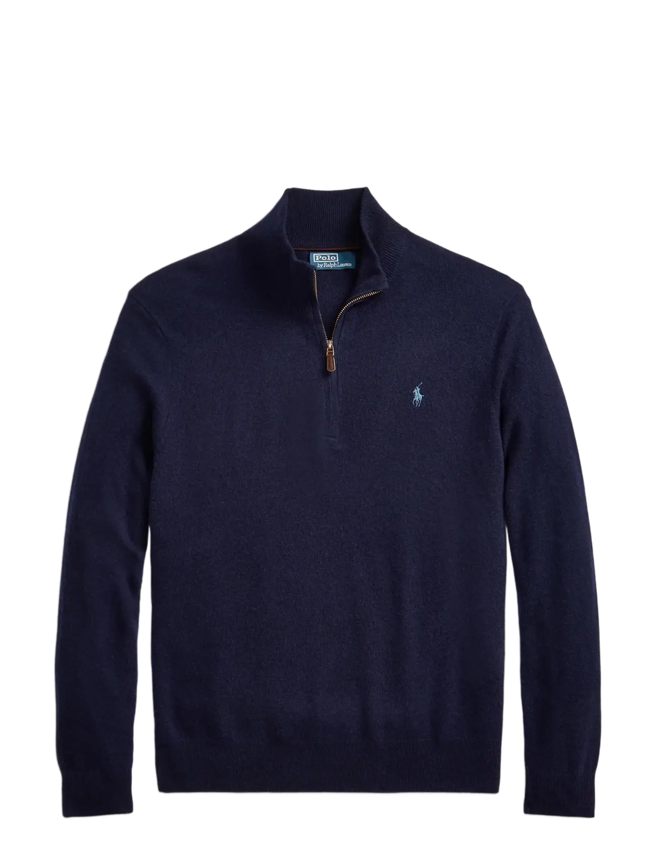 Polo Ralph Lauren - 2/27 MERINO RWS-LS HZ PP - half zip - hunter navy - 2