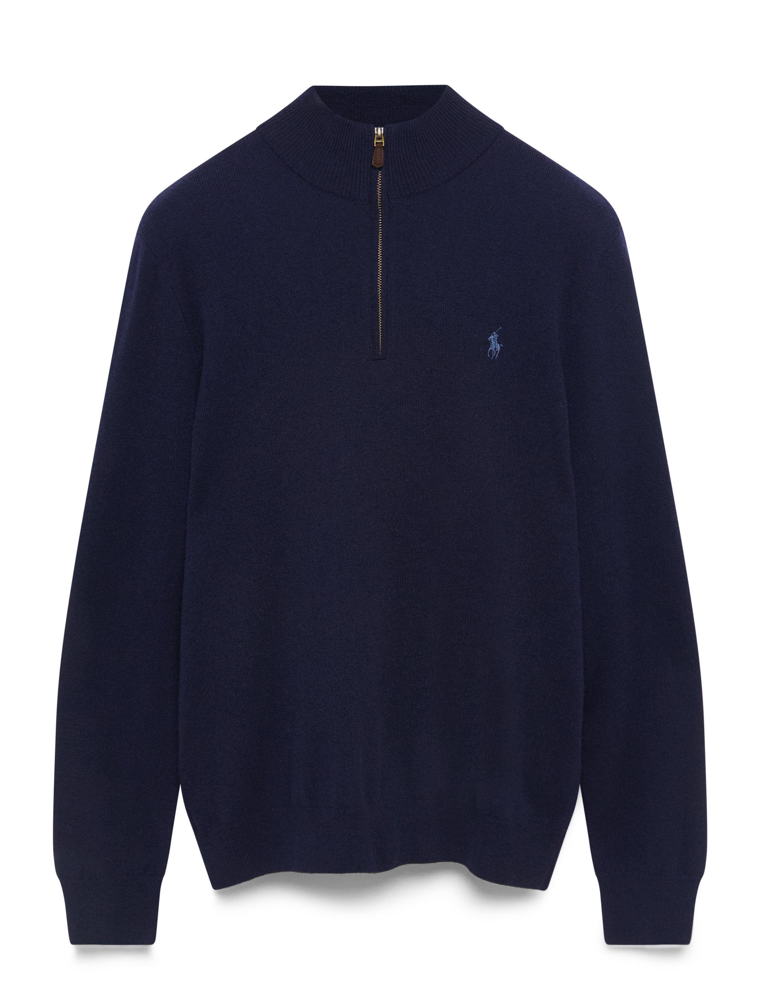 Polo Ralph Lauren - 2/27 MERINO RWS-LS HZ PP - half zip - hunter navy - 1