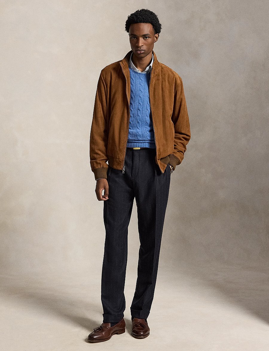 Polo Ralph Lauren - Cable-Knit Wool-Cashmere Sweater - round necks - blue borage heath - 3