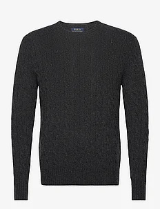 Cable-Knit Wool-Cashmere Sweater, Polo Ralph Lauren