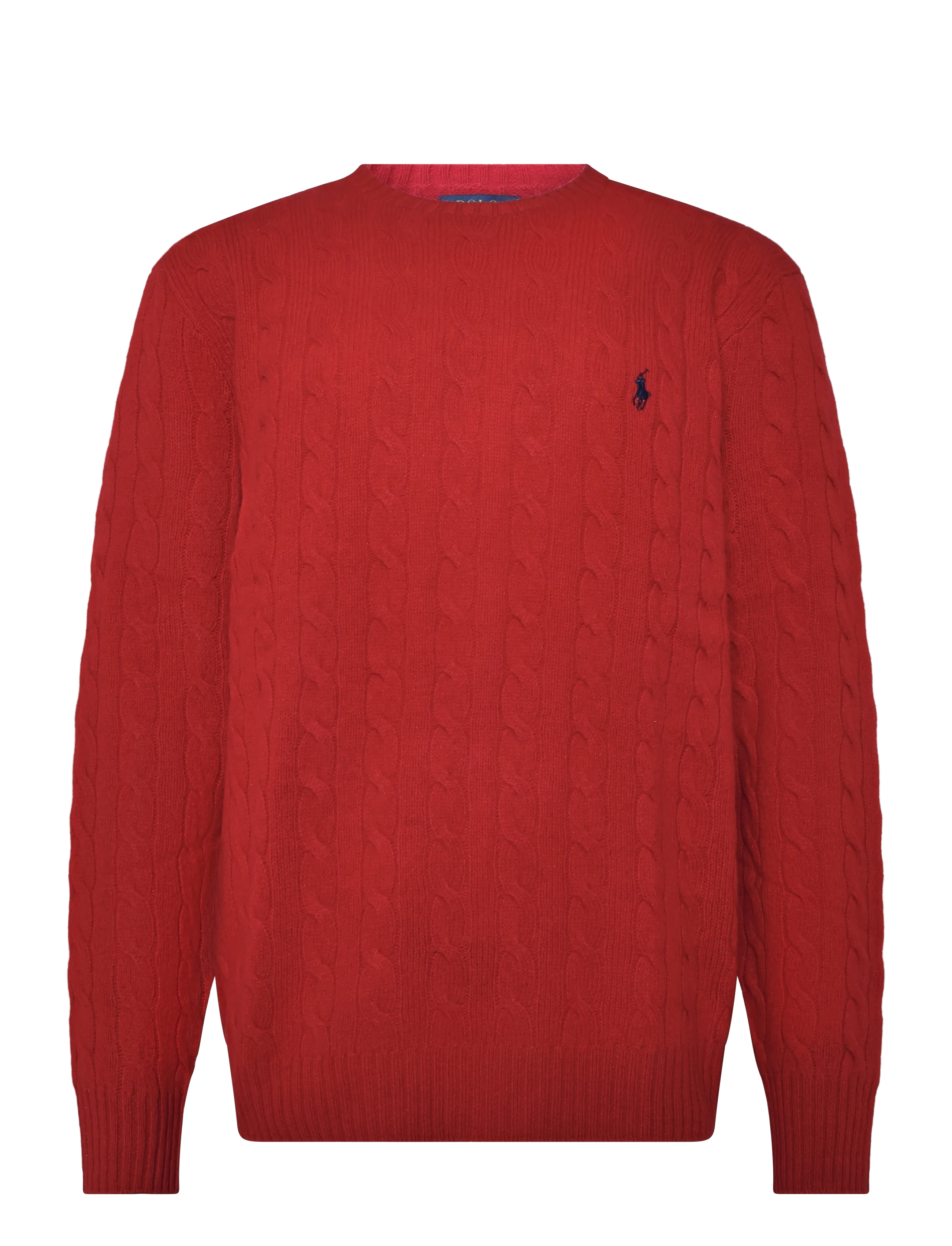 Polo Ralph Lauren Cable-Knit Wool-Cashmere Sweater - Knitwear - PARK AVE RED / red