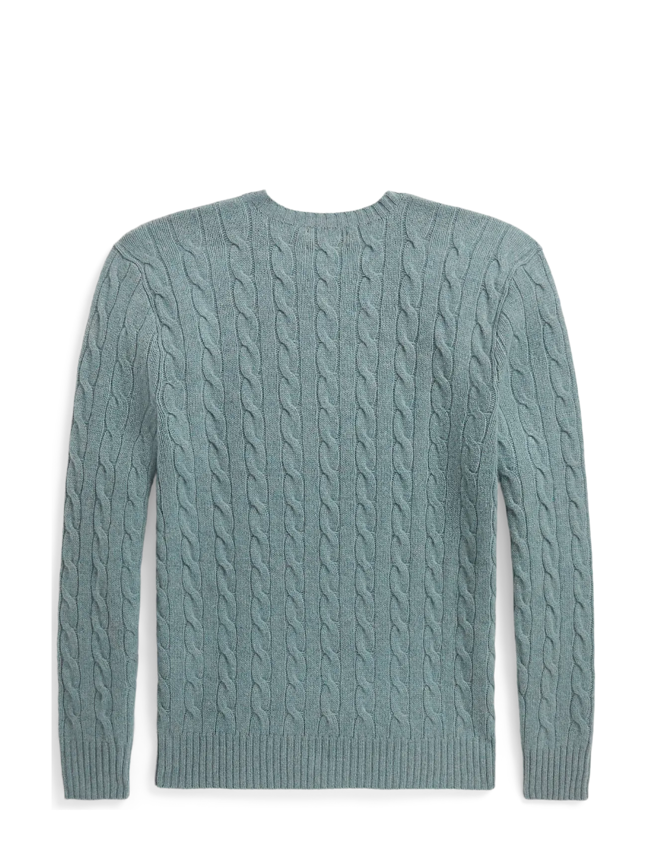Polo Ralph Lauren - Cable-Knit Wool-Cashmere Sweater - rundhalsad - turquoise jay hea - 2