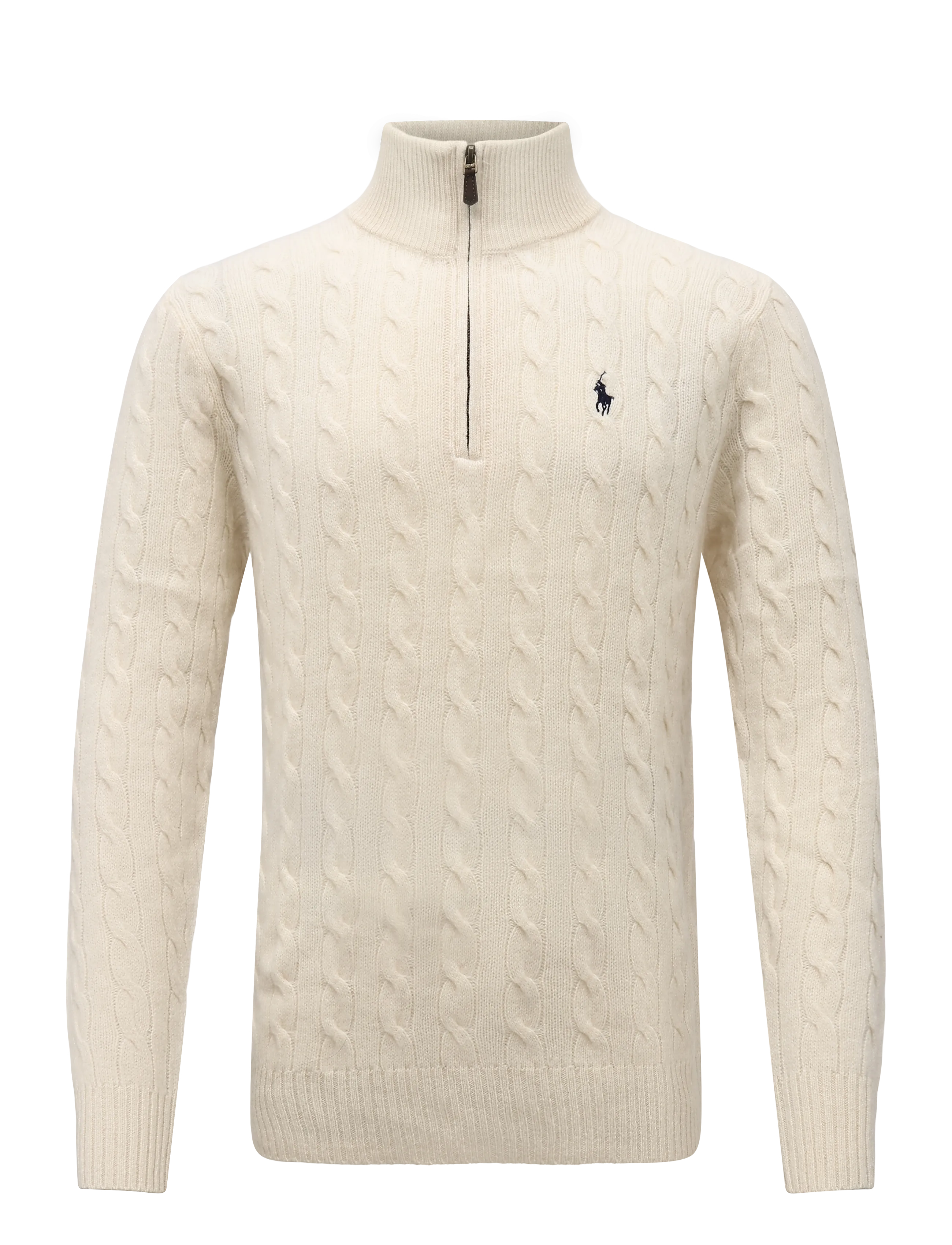 Polo Ralph Lauren 2/15 WOOL/CASH RWS-LSL-PLO - Kleidung - ANDOVER CREAM / cream