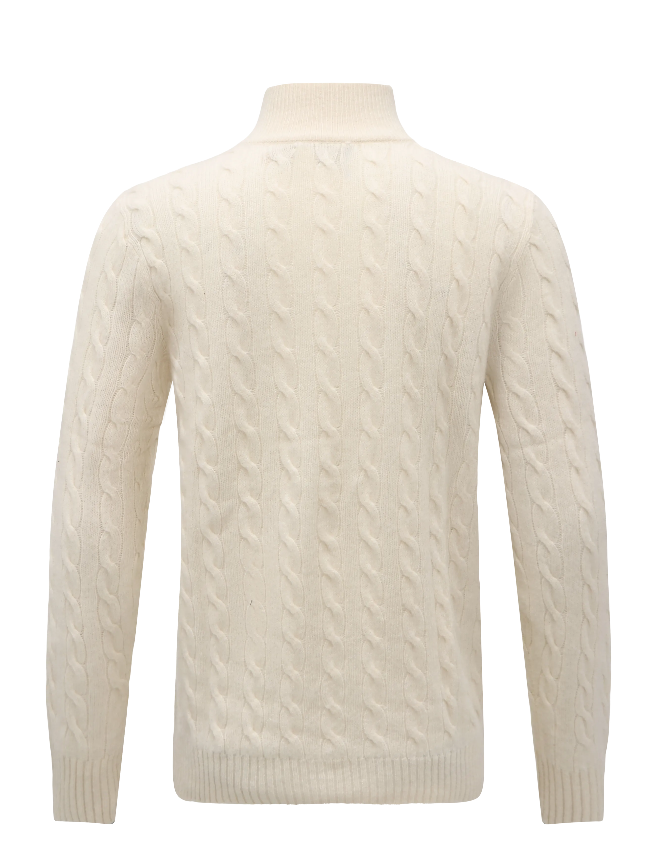 Polo Ralph Lauren - 2/15 WOOL/CASH RWS-LSL-PLO - half zip - andover cream - 1