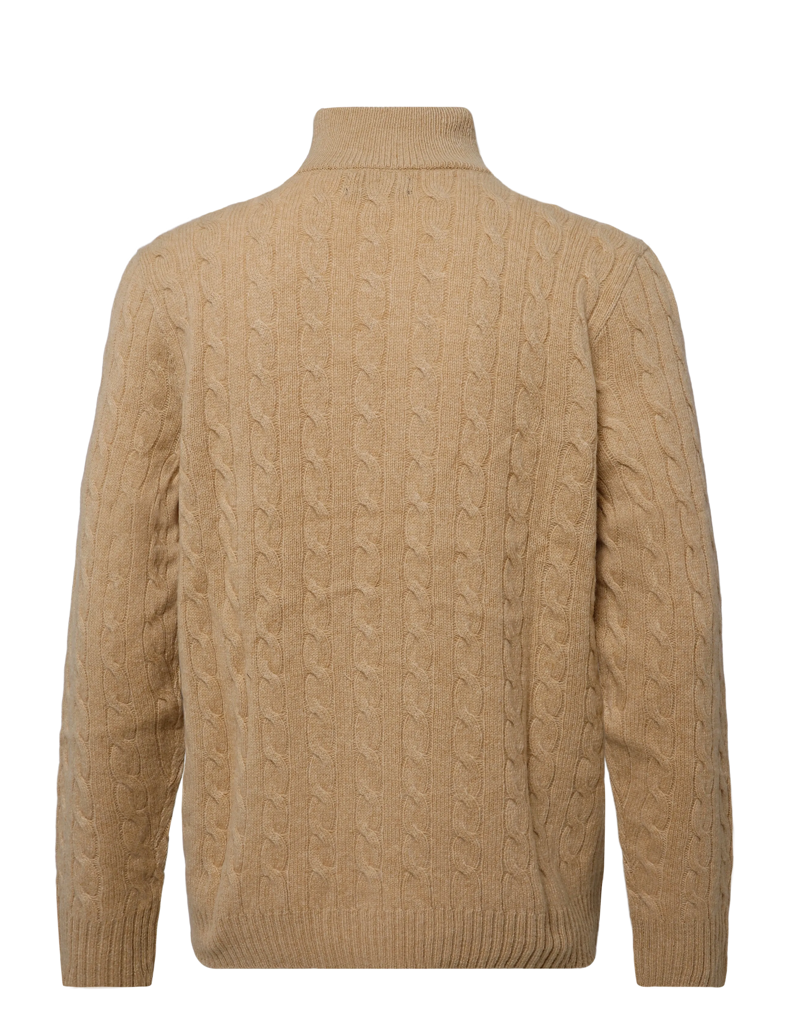 Polo Ralph Lauren - 2/15 WOOL/CASH RWS-LSL-PLO - half zip-trøjer - camel melange - 1